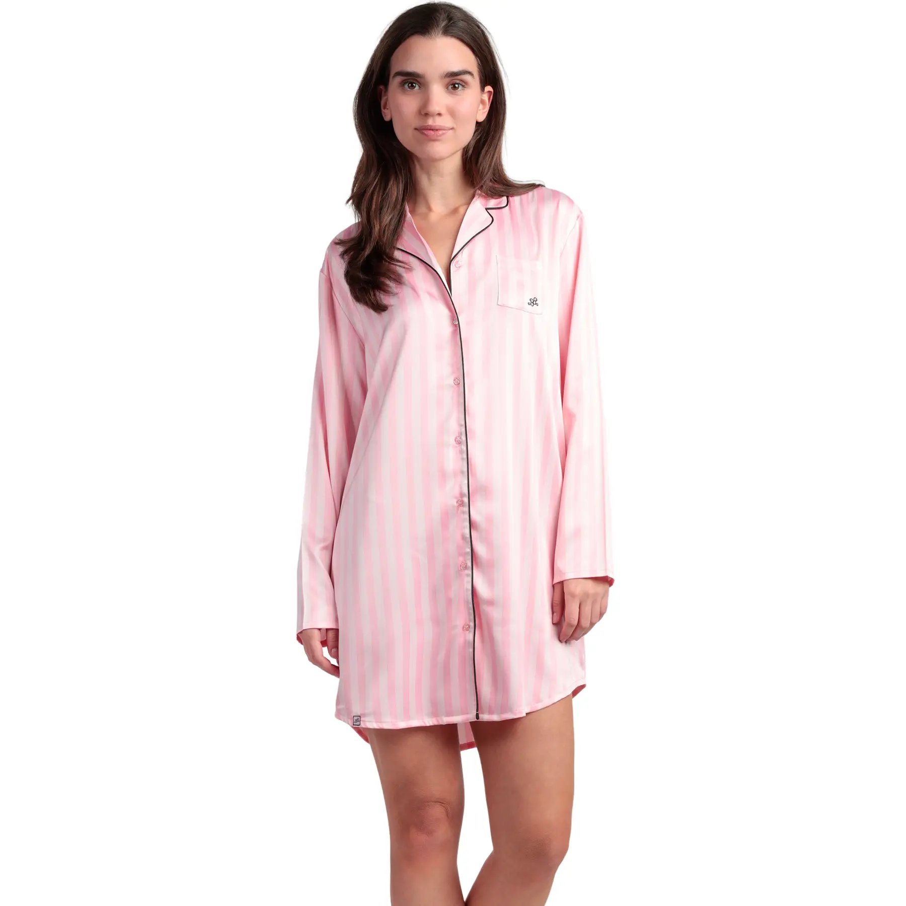 Chemise da notte a maniche lunghe donna  Barbie Elegant
