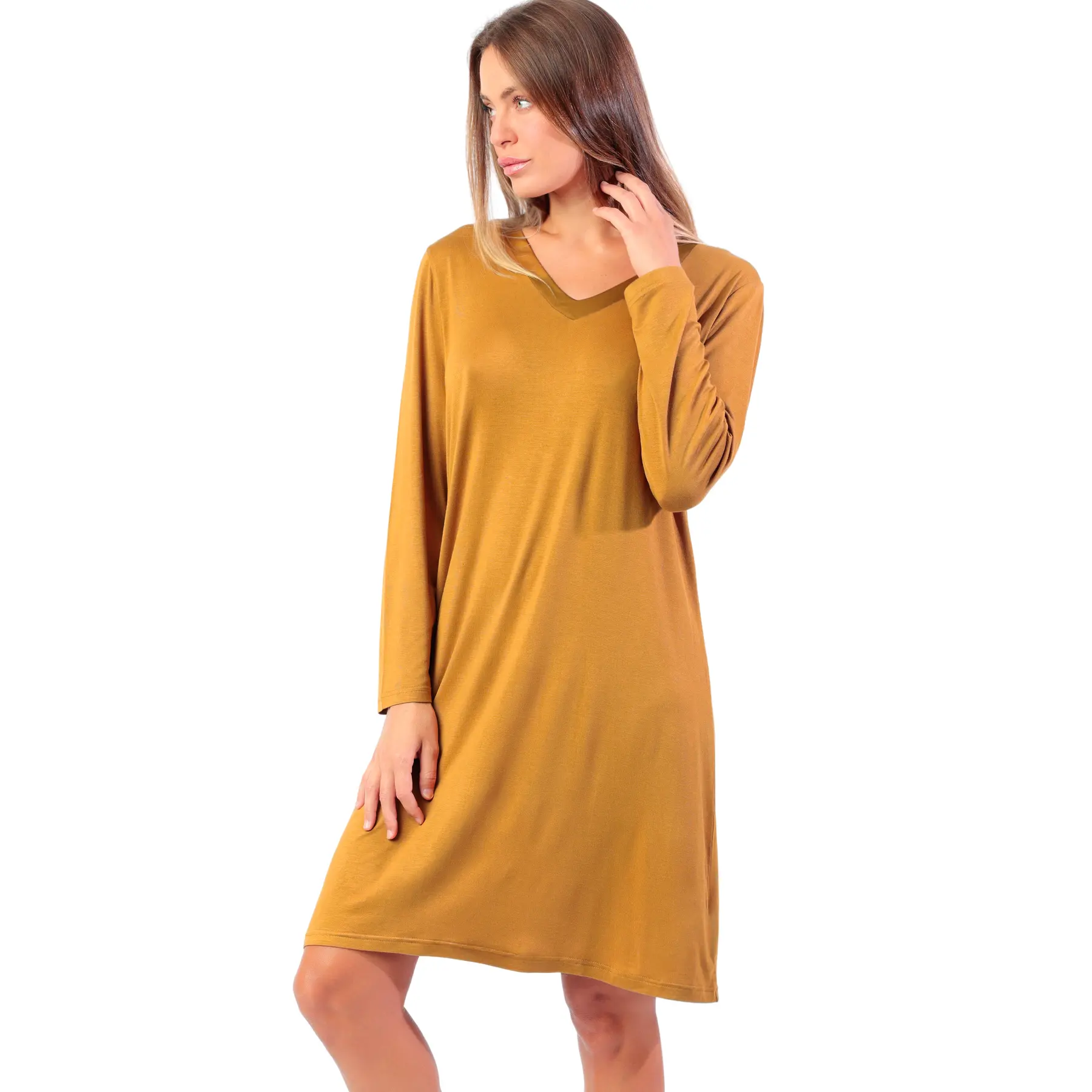 Chemise da notte a maniche lunghe donna  Lisos