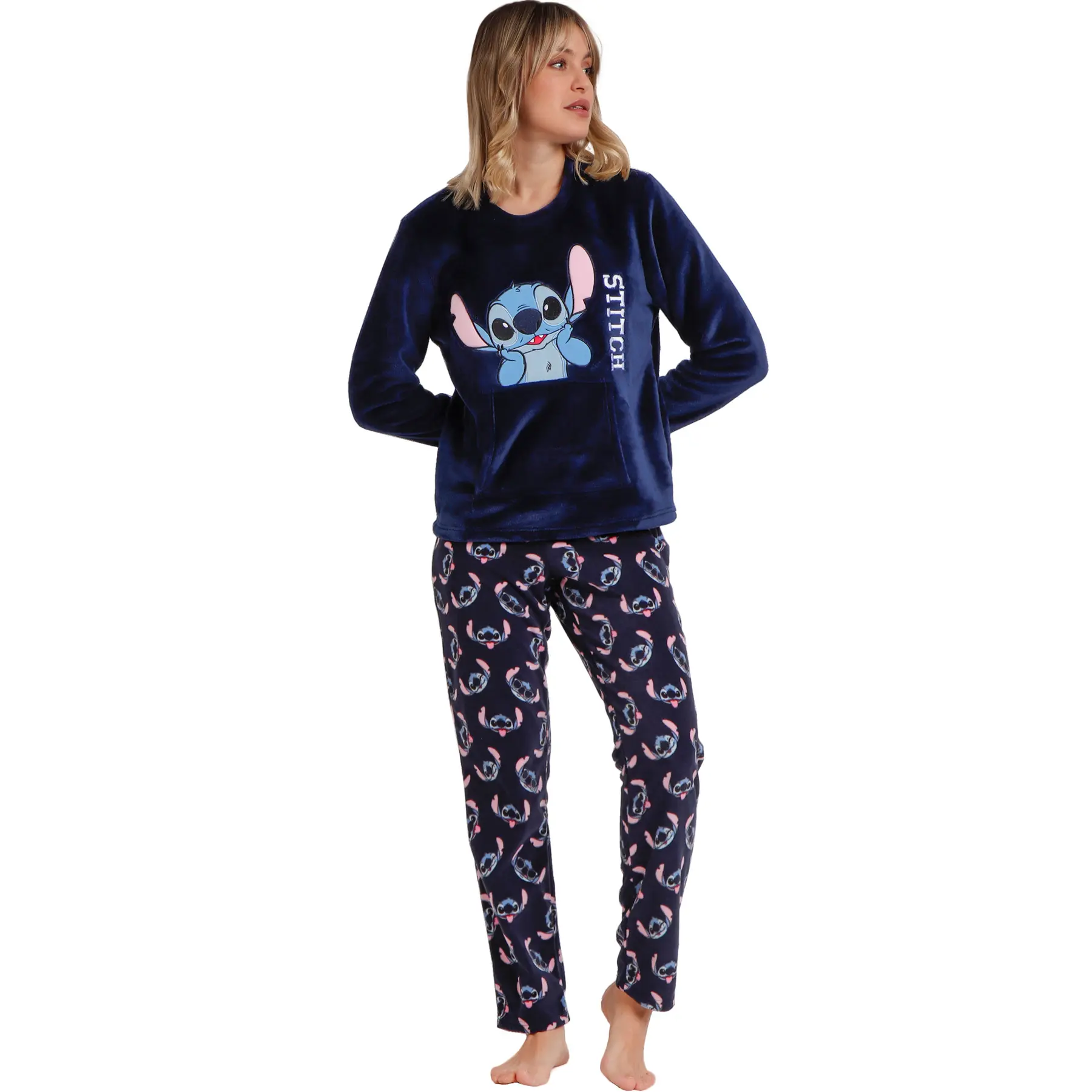 Pigiami da donna  Stitch Faces Disney