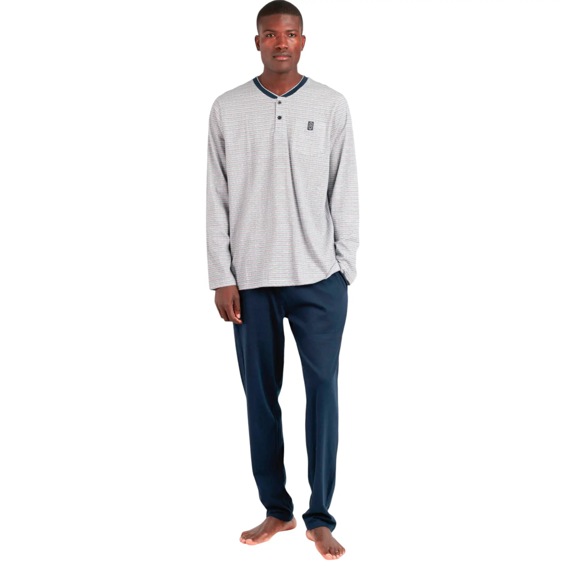 Image of Pyjama Oberteil mit langen Ärmeln und Hose mit langen Ärmeln und Hose Admas Espiga