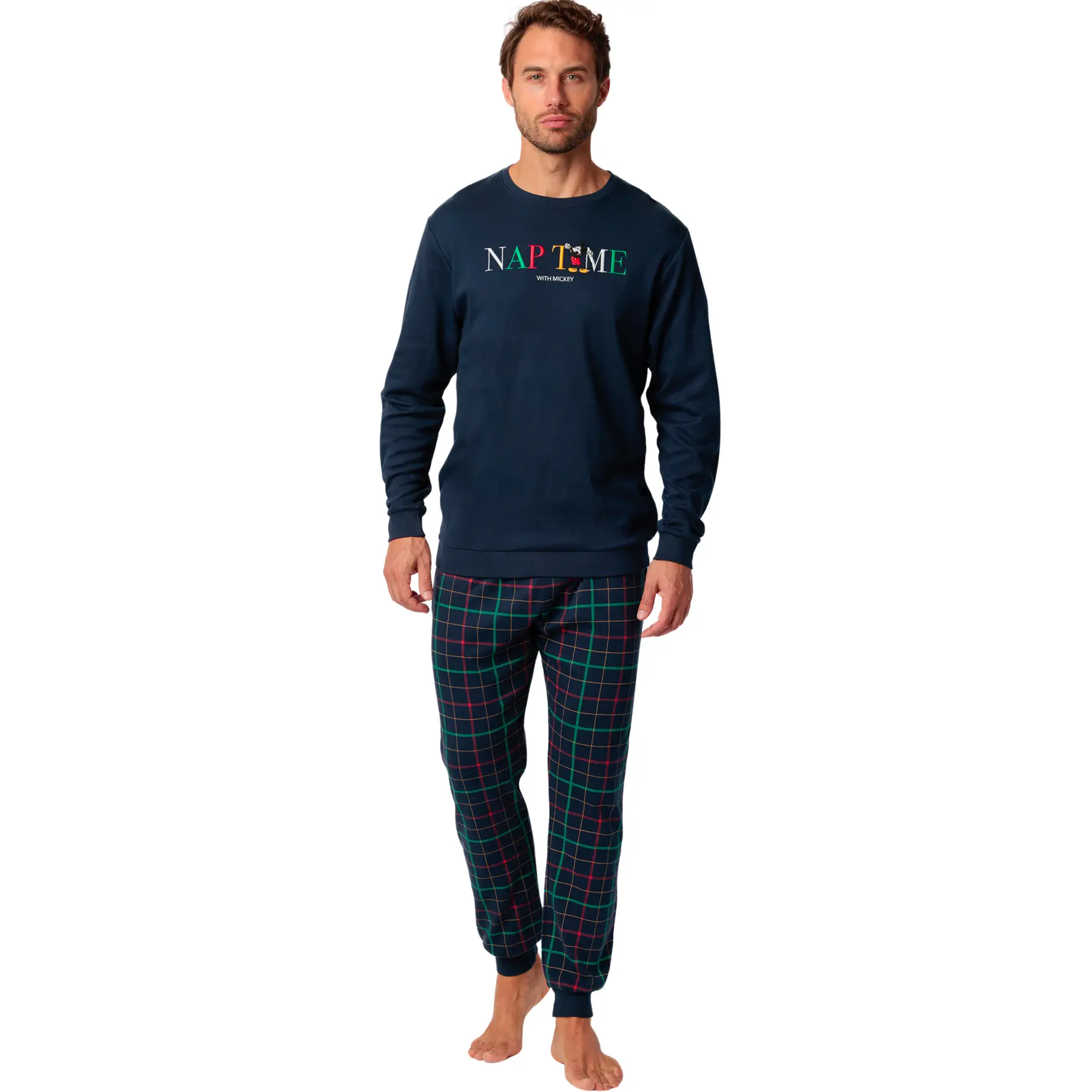 Image of Pyjama Oberteil mit langen Ärmeln und Hose Admas Nap Time Disney