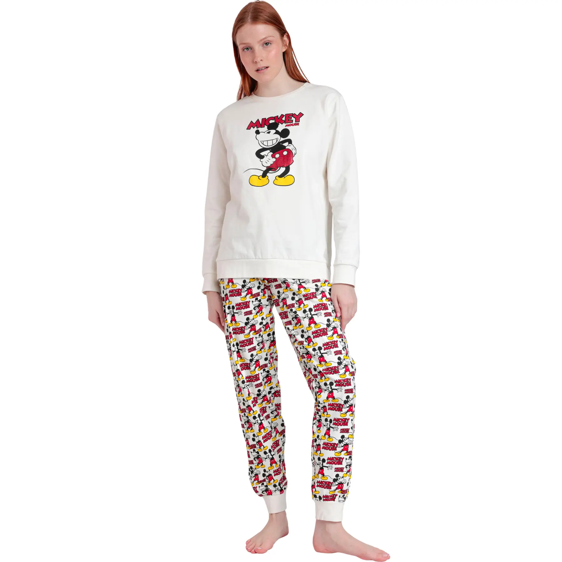 Pigiama Felpa e pantaloni donna  Best Mickey Disney