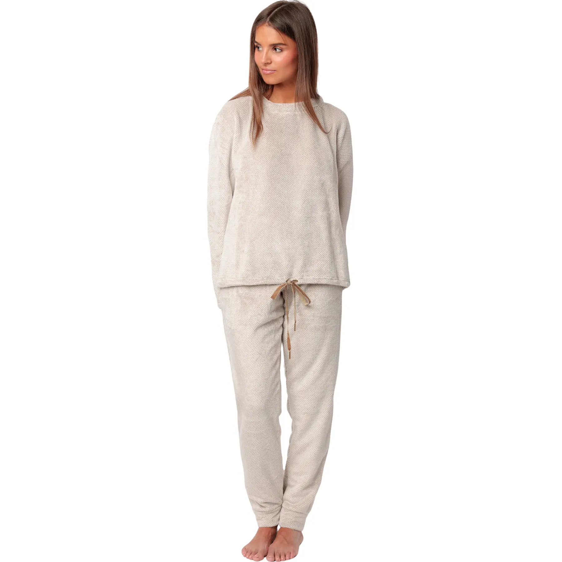 Pigiama top maniche lunghe e pantaloni alto maniche lunghe e pantaloni donna  Enjoy Every Moment