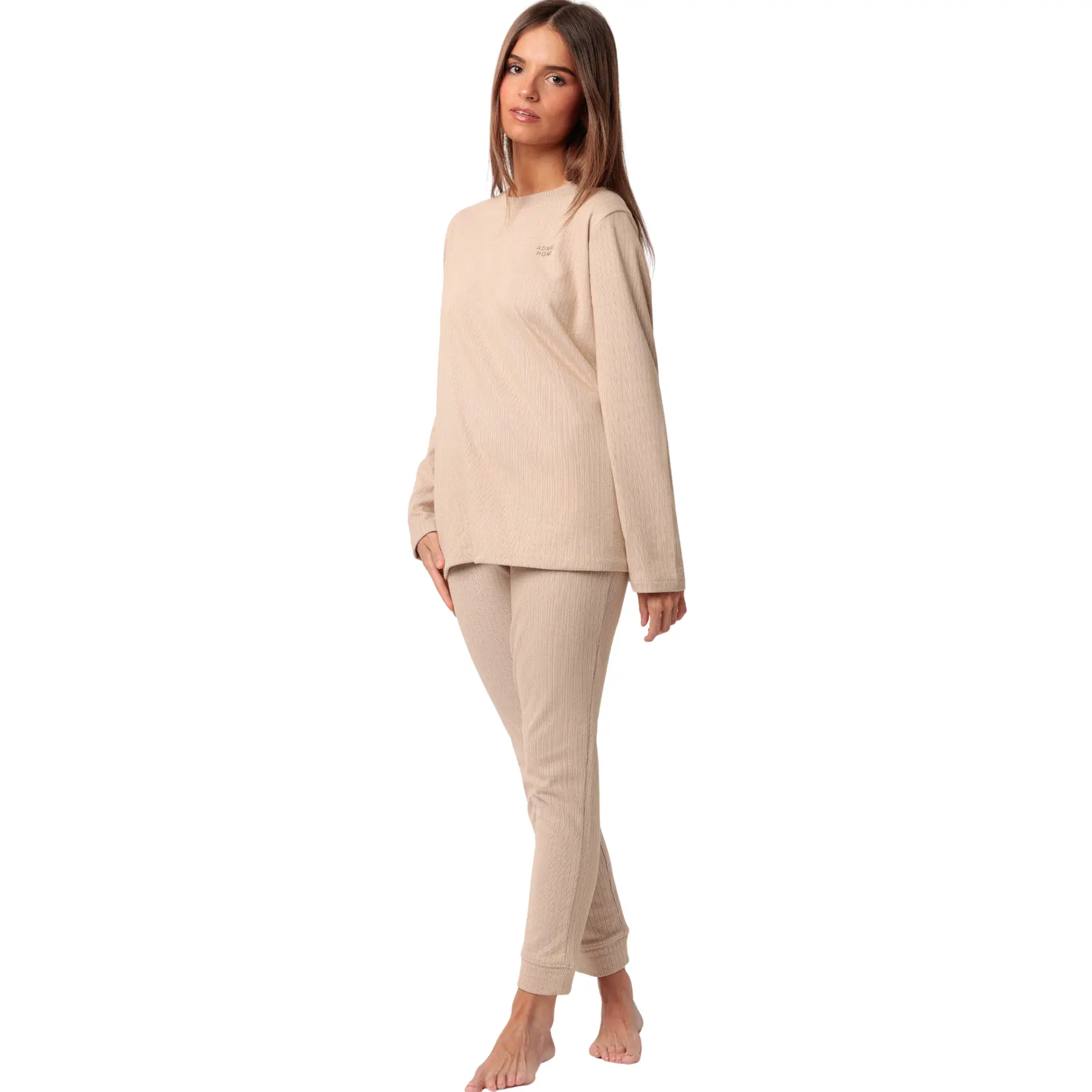 Pigiama a maniche lunghe e leggings donna  Supersoft