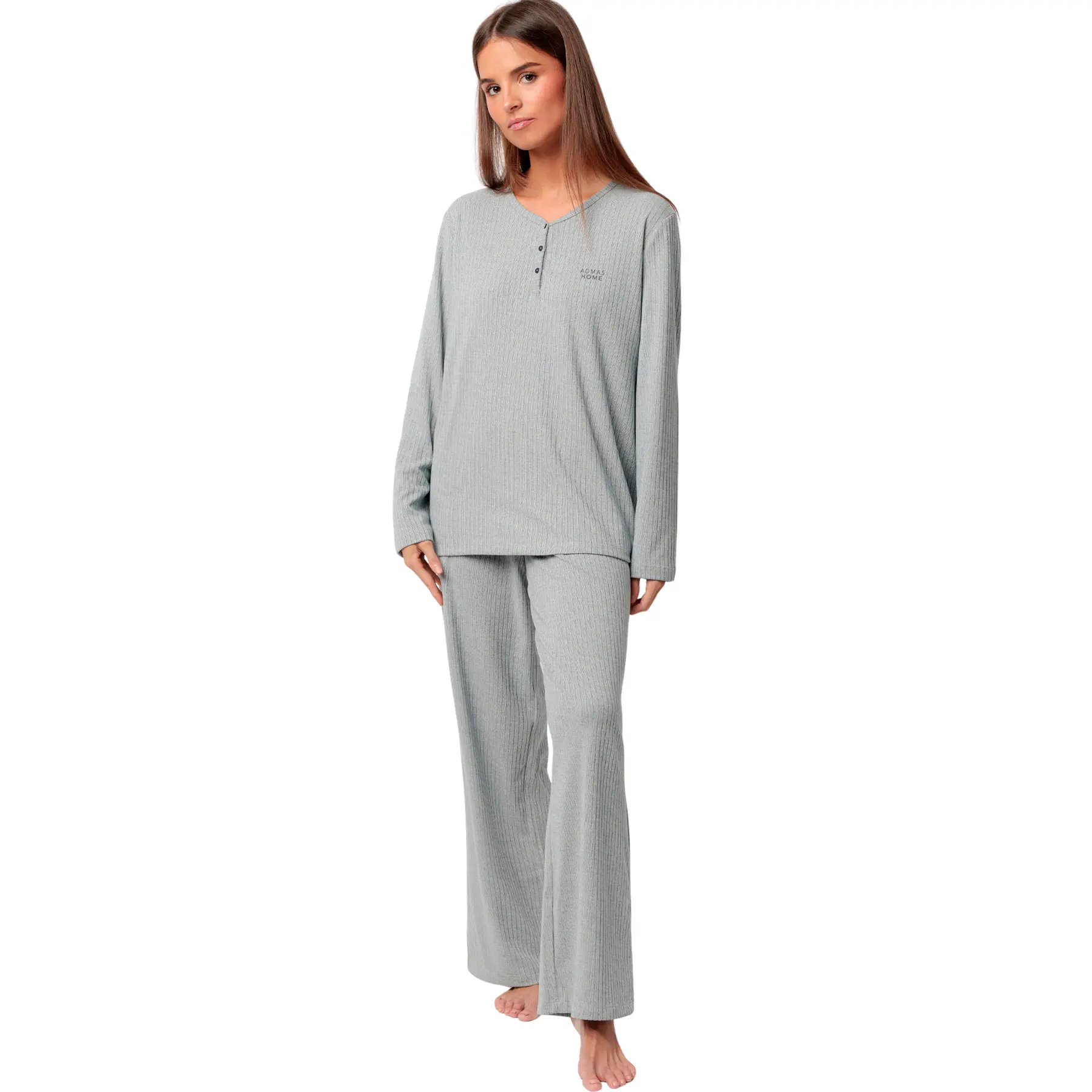 Pigiama a maniche lunghe e pantaloni donna  Supersoft