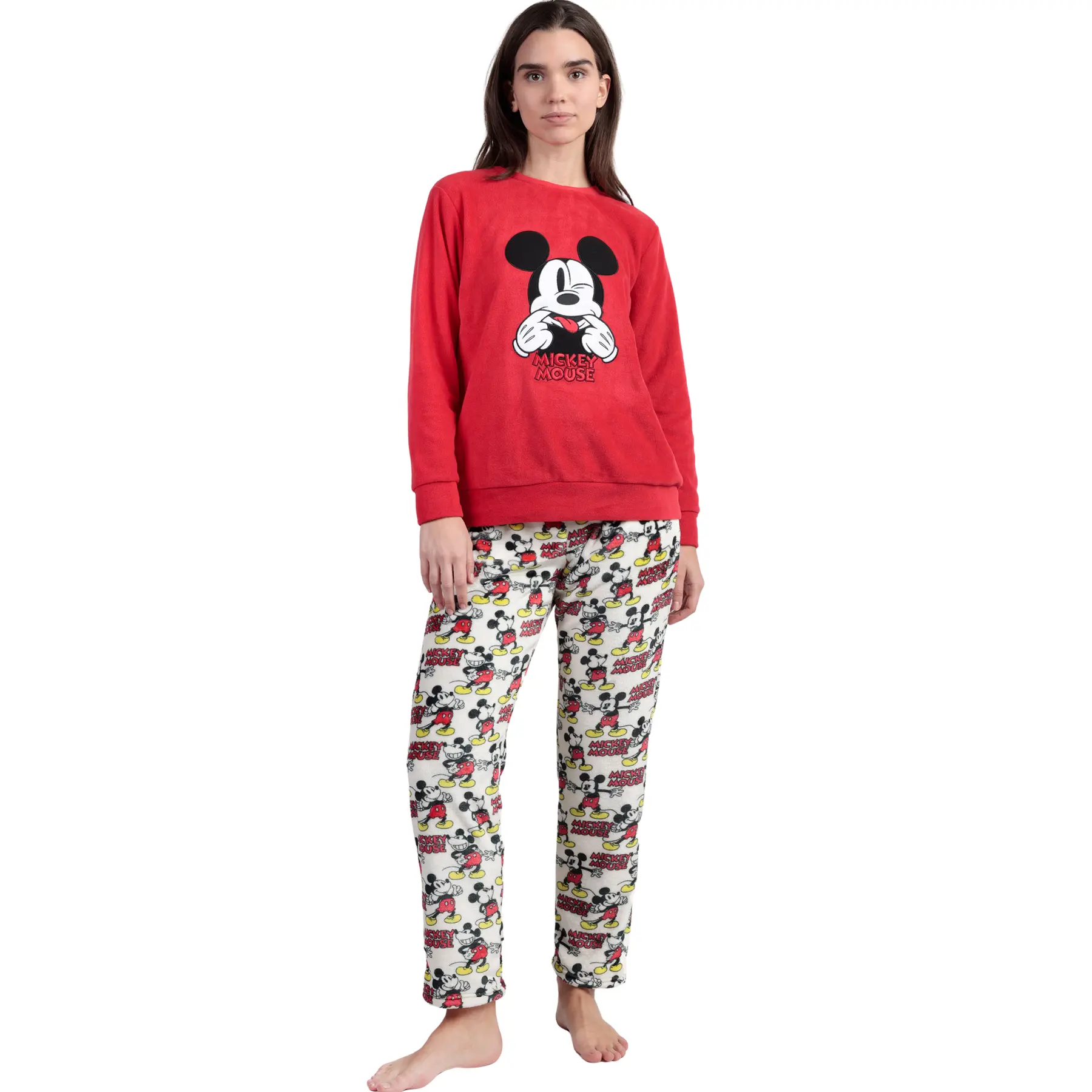 Pigiama a maniche lunghe e pantaloni donna  Best Mickey Disney