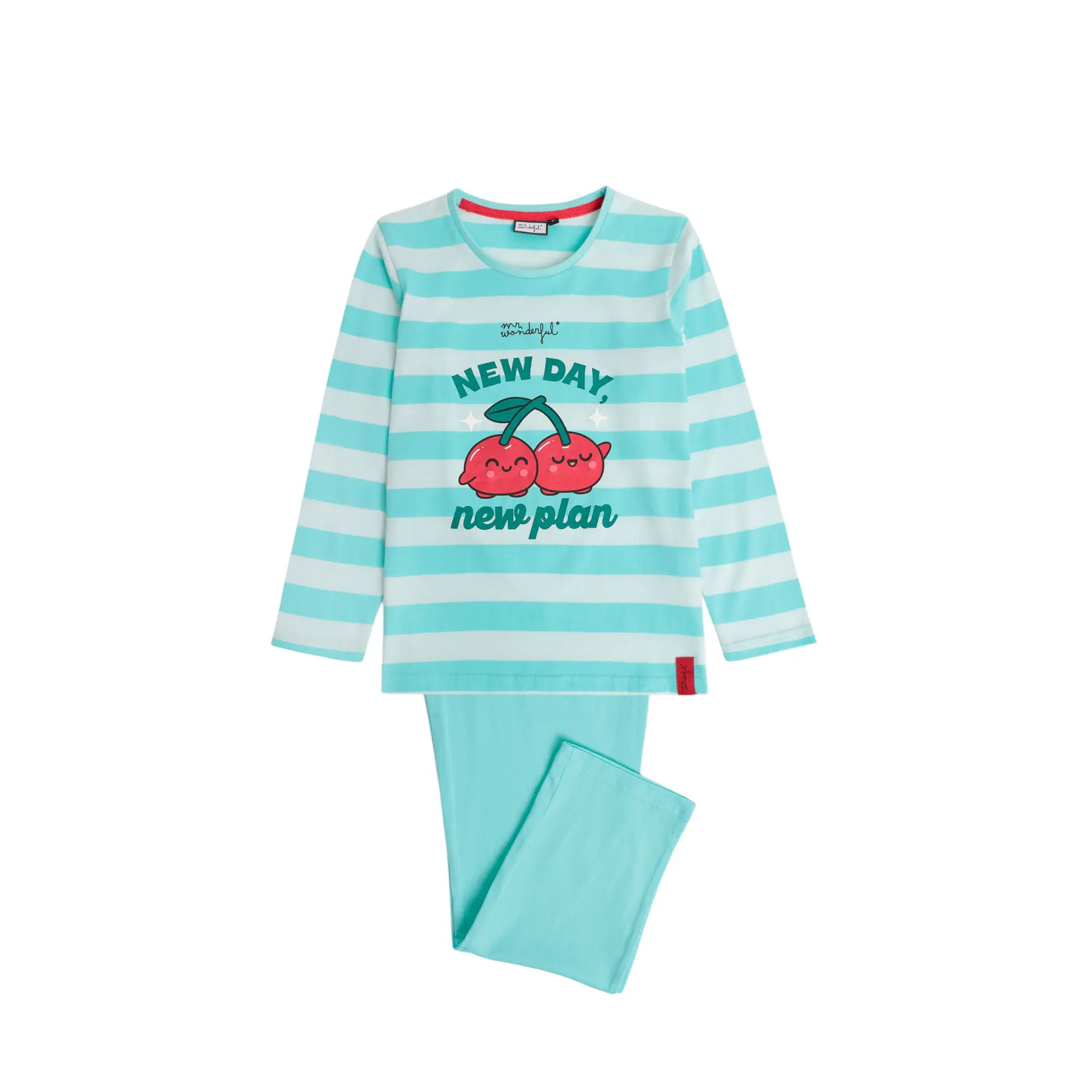 Pyjama met lange mouwen en broek voor meisje Admas New Day Plan