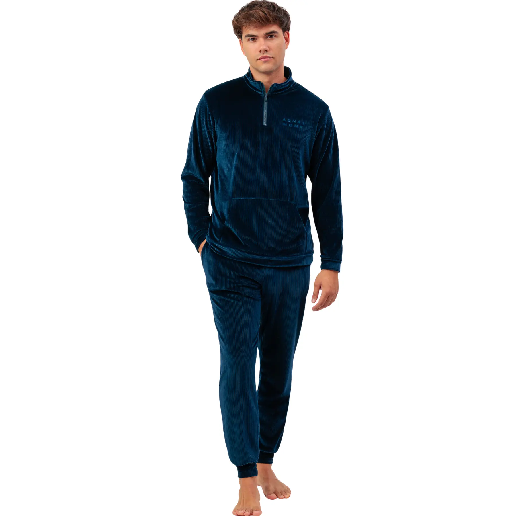 Image of Pyjama Sweatshirt und Hose Admas Corduroy