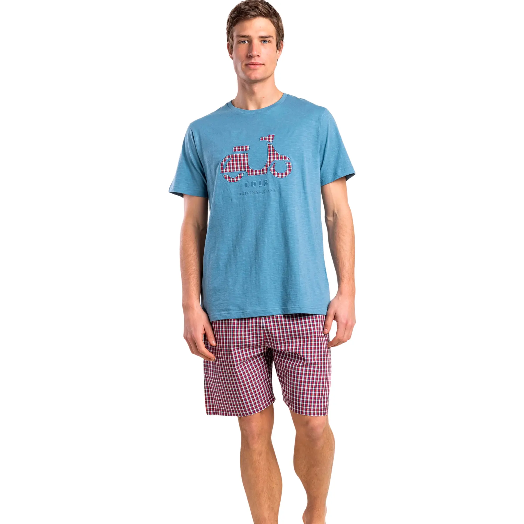 Image of Pyjama T-Shirt und Shorts Admas Nomad Lois
