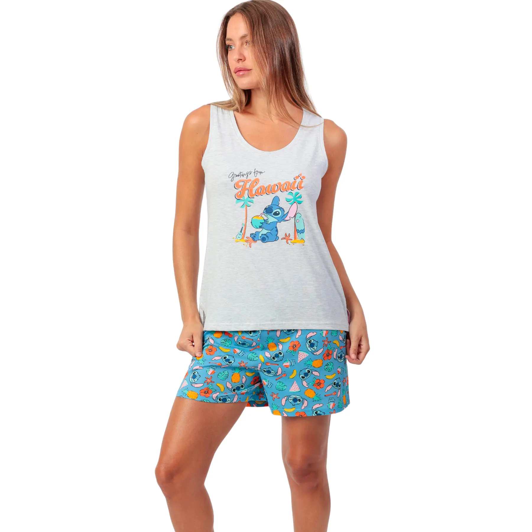 Pigiami da donna  Stitch Beach Disney