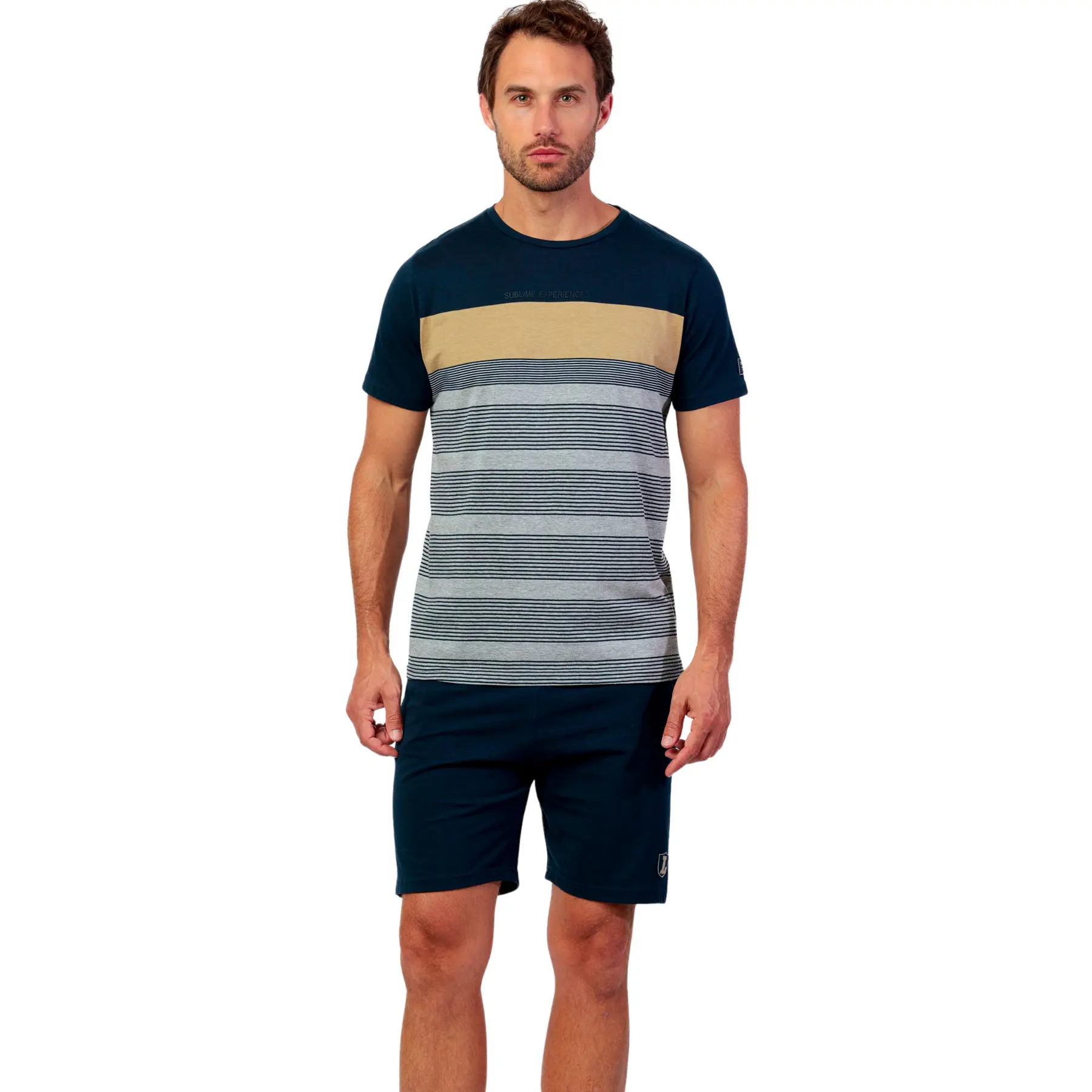 Image of Pyjama T-Shirt und Shorts Admas Sublime Experiences