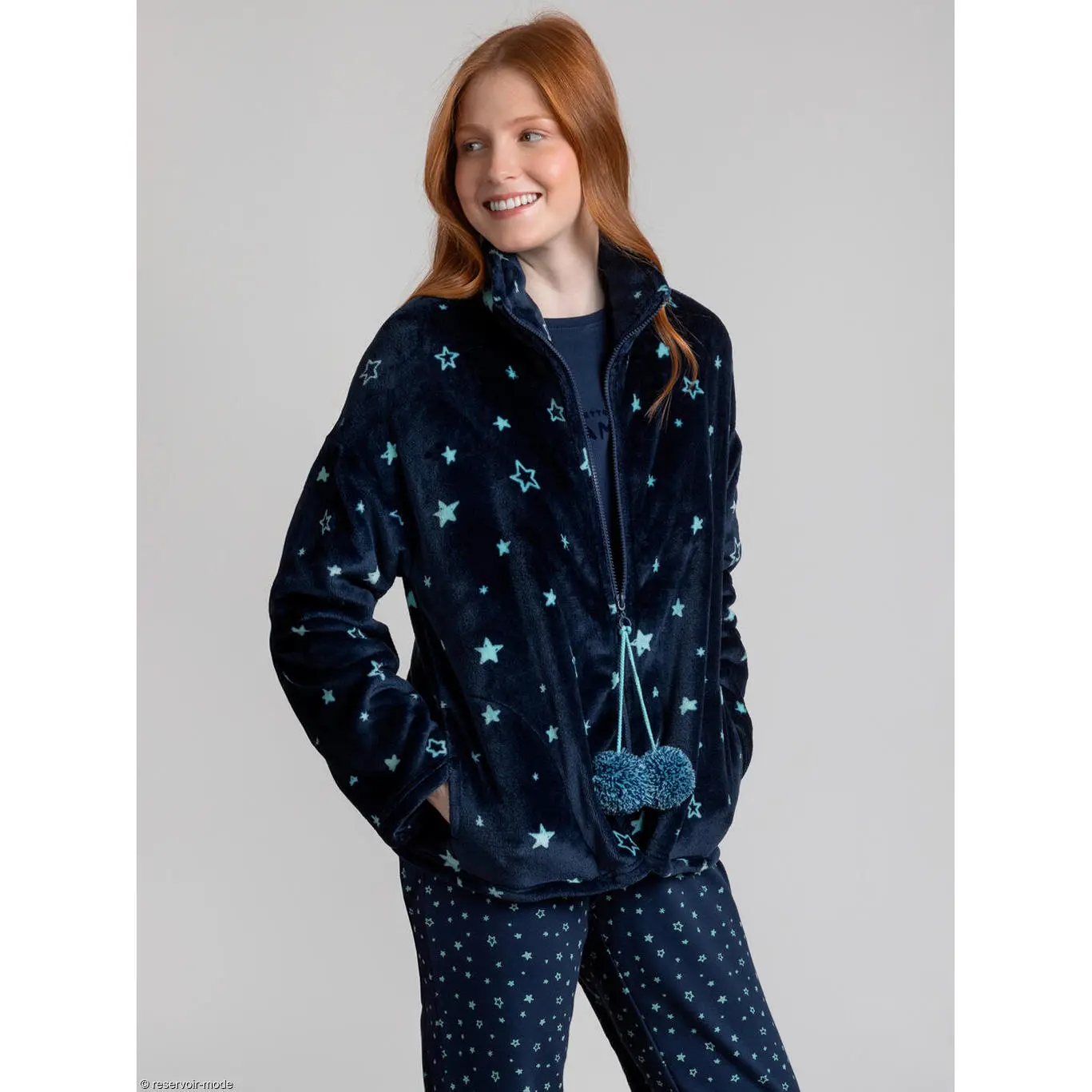Fleecejacke Damen Admas In Pajamas