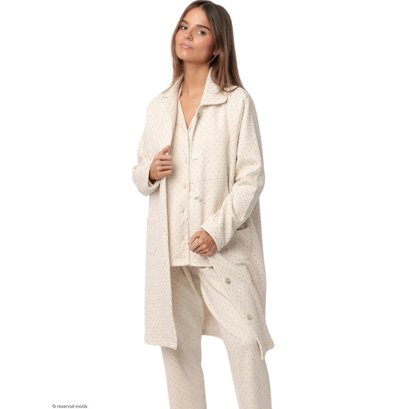 Image of Hausjacke Damen Admas Organic Dots