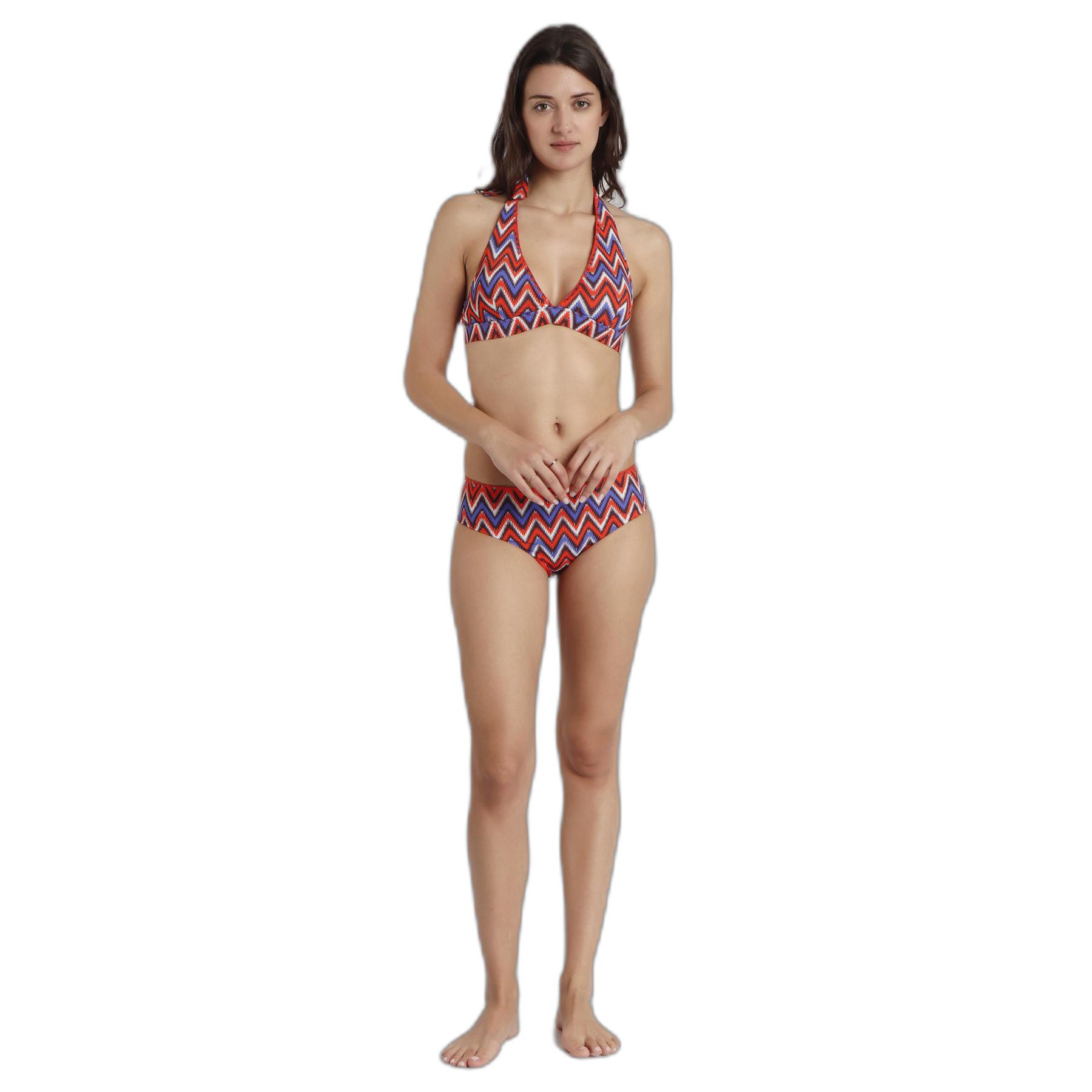 8433623762826 - Damen-Bikini mit Rückenausschnitt Ethnic Waves