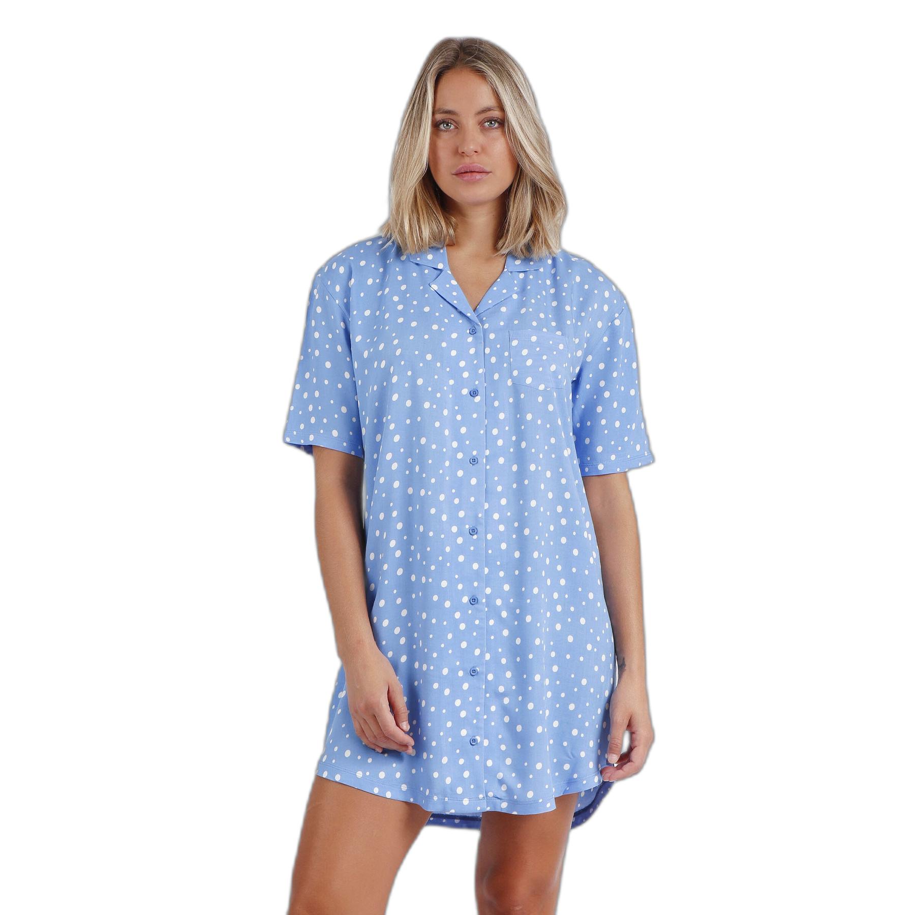 8433623511790 - Blusenkleid mit Punkten für Frauen Admas