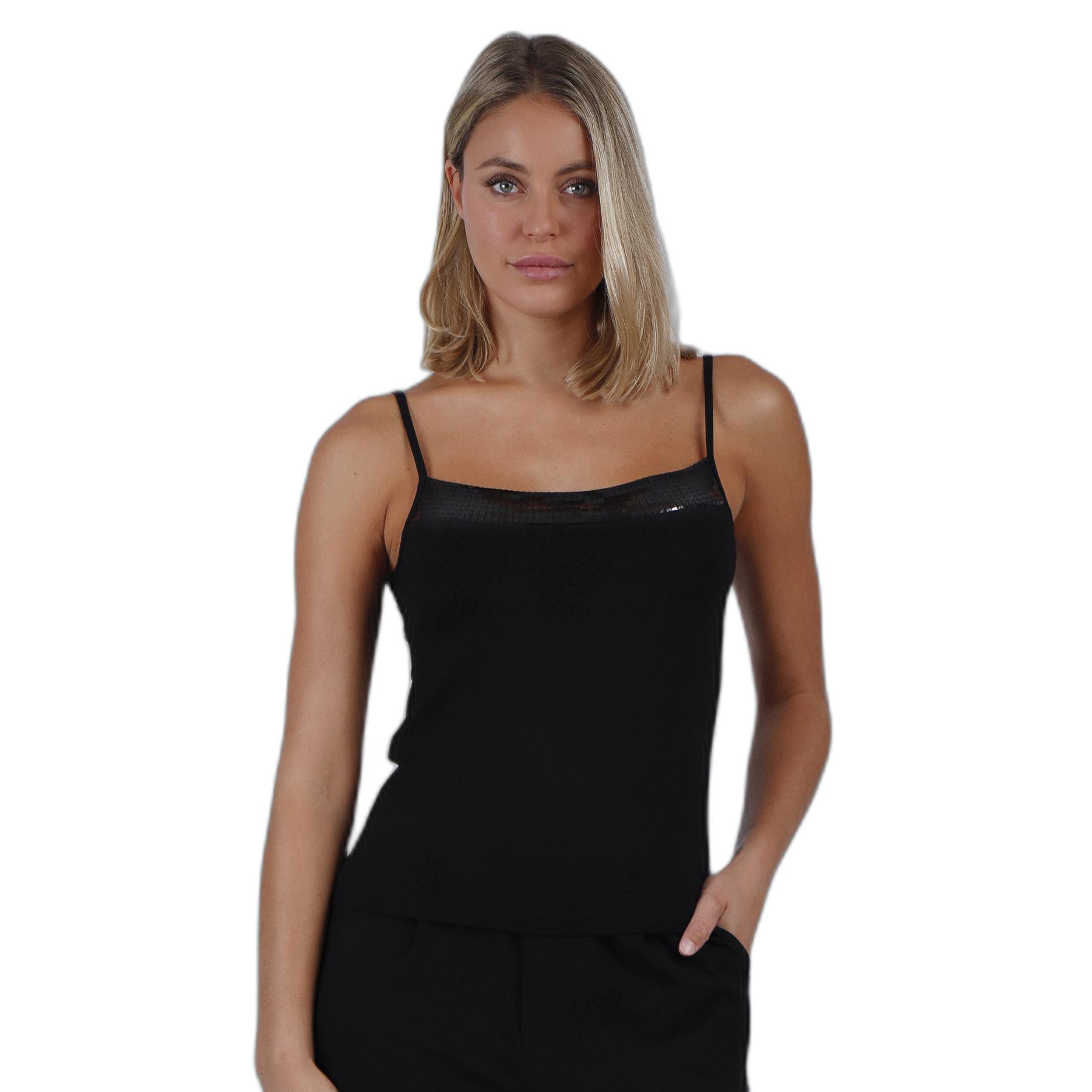 8433623677809 - Damentop mit Pailletten-Ausschnitt Admas