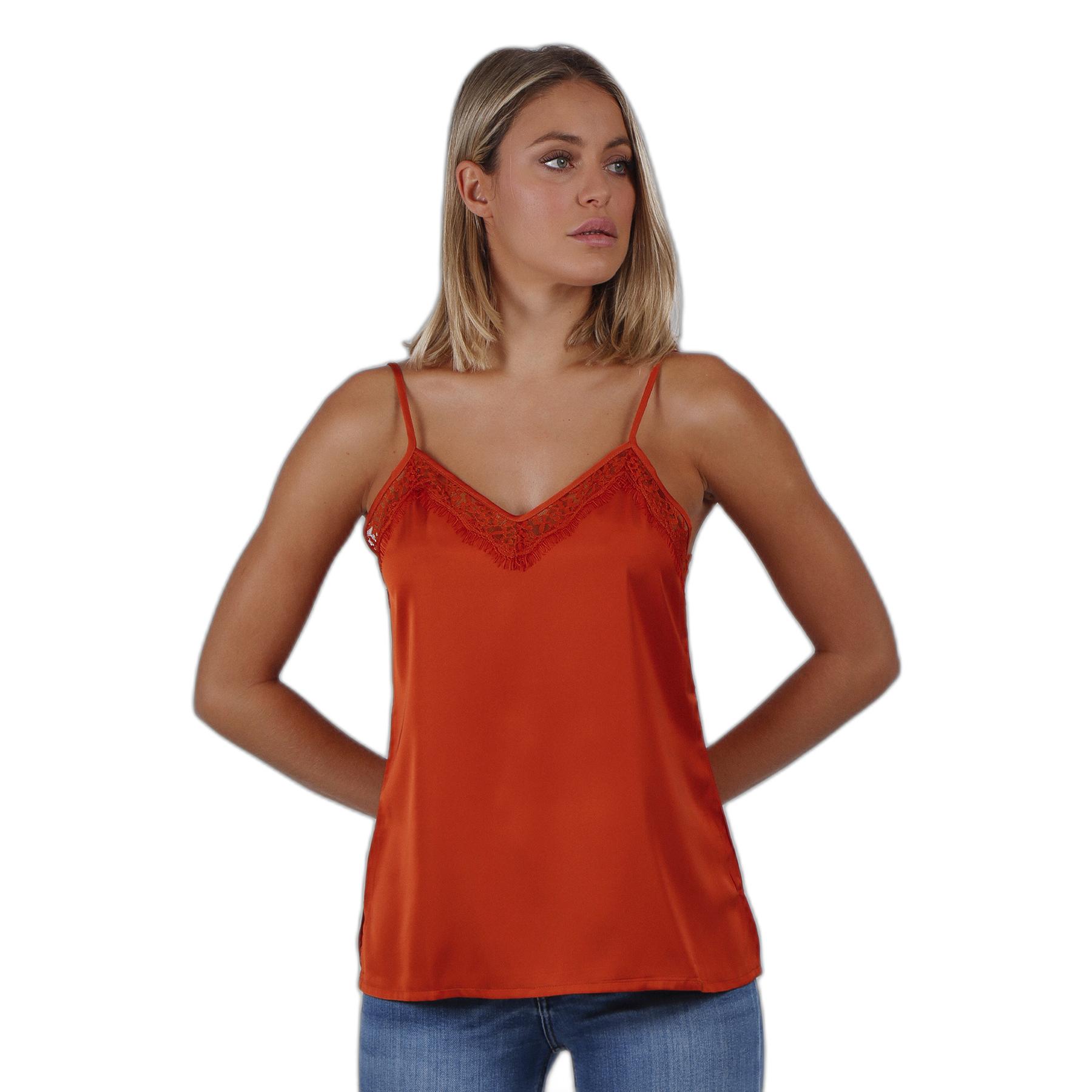 8433623678431 - Damen-Top mit Spitzen-Ausschnitt Admas