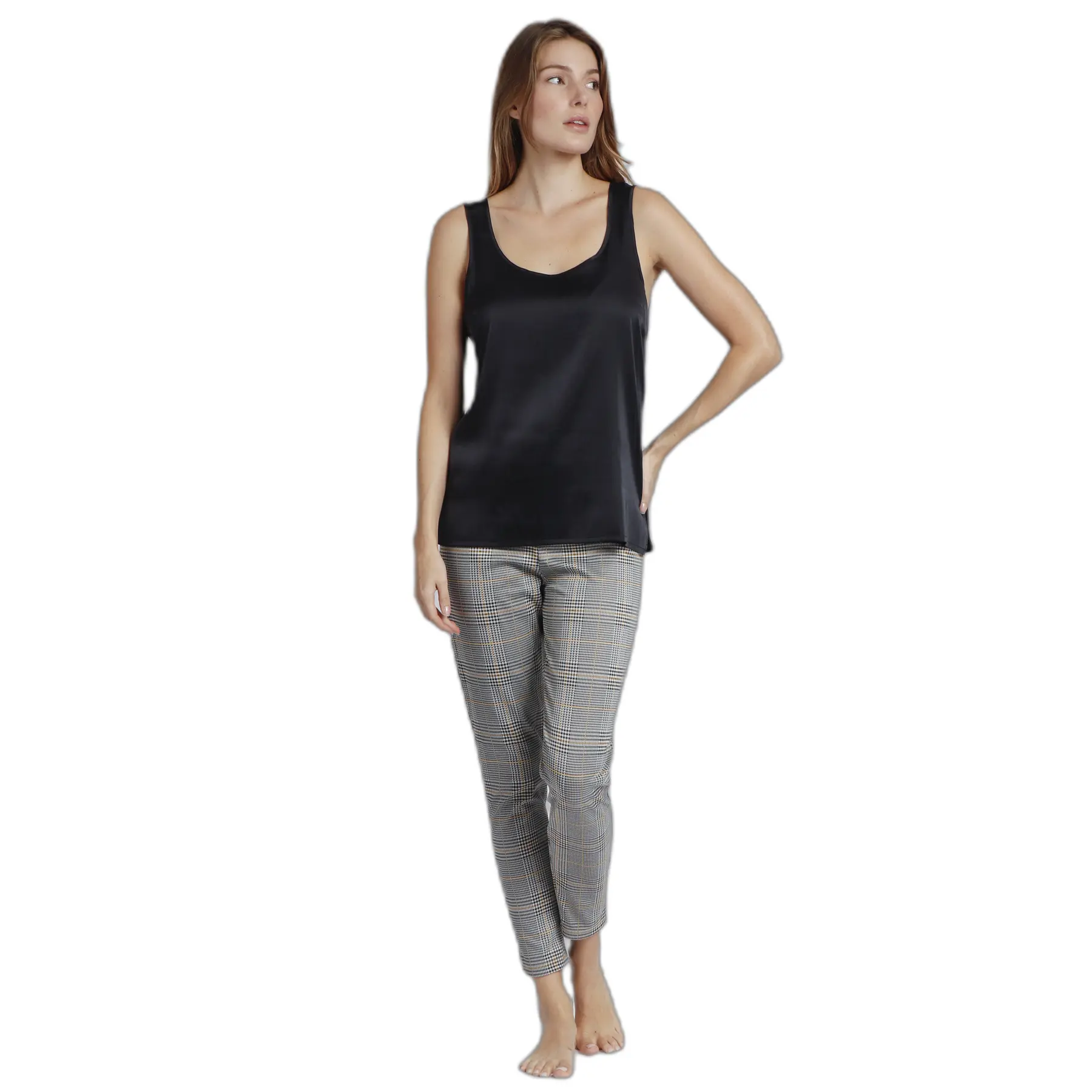 Satin-T-Shirt für Frauen Admas