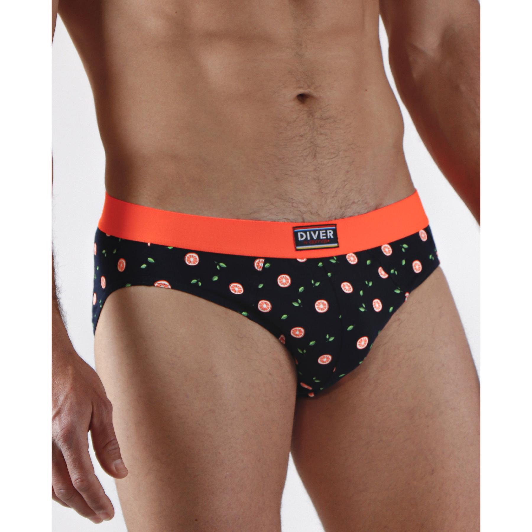 8433623604546 - Druckboxershorts aus elastischer Baumwolle Fruits (x2)