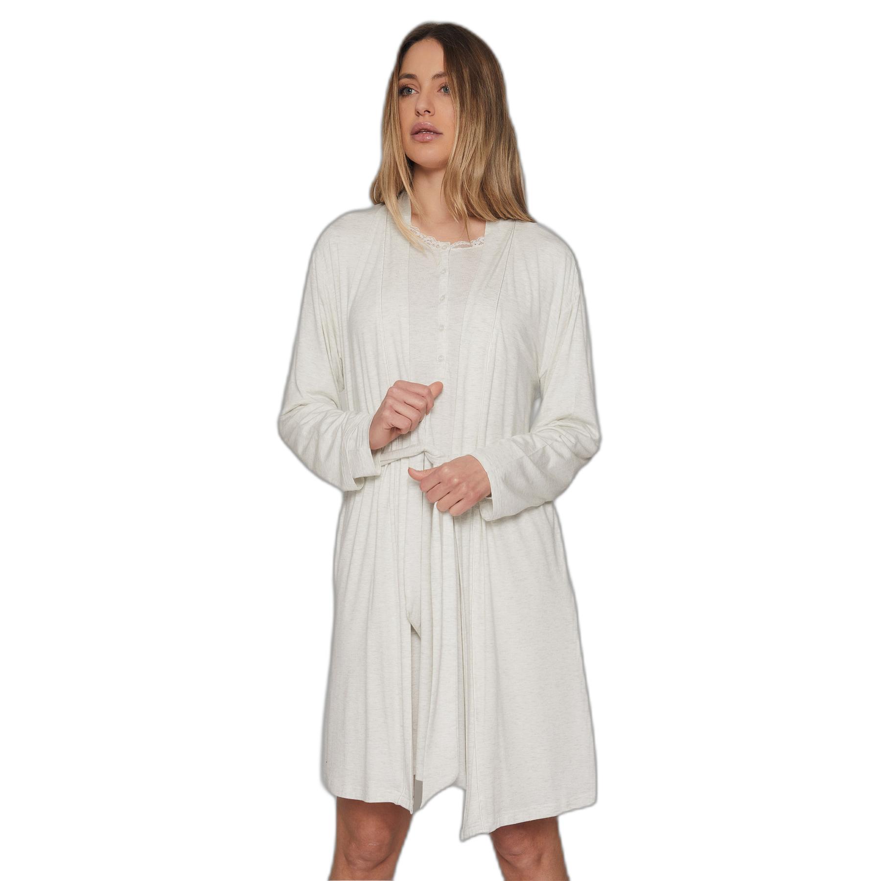 8433623528064 - Damen Langarmspitzenmantel Classic