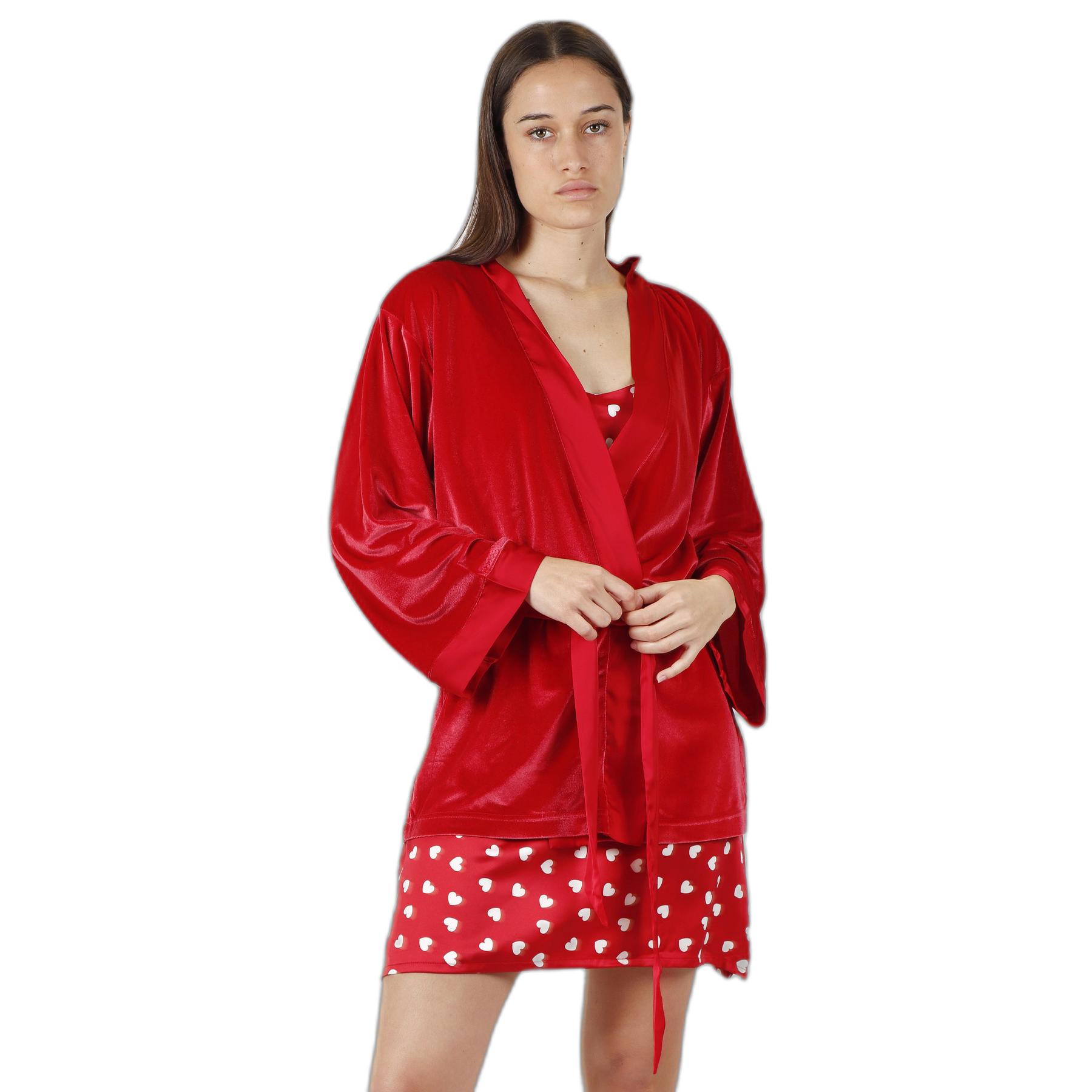 8433623559228 - Damen Nachthemd mit langen Ärmeln Classic