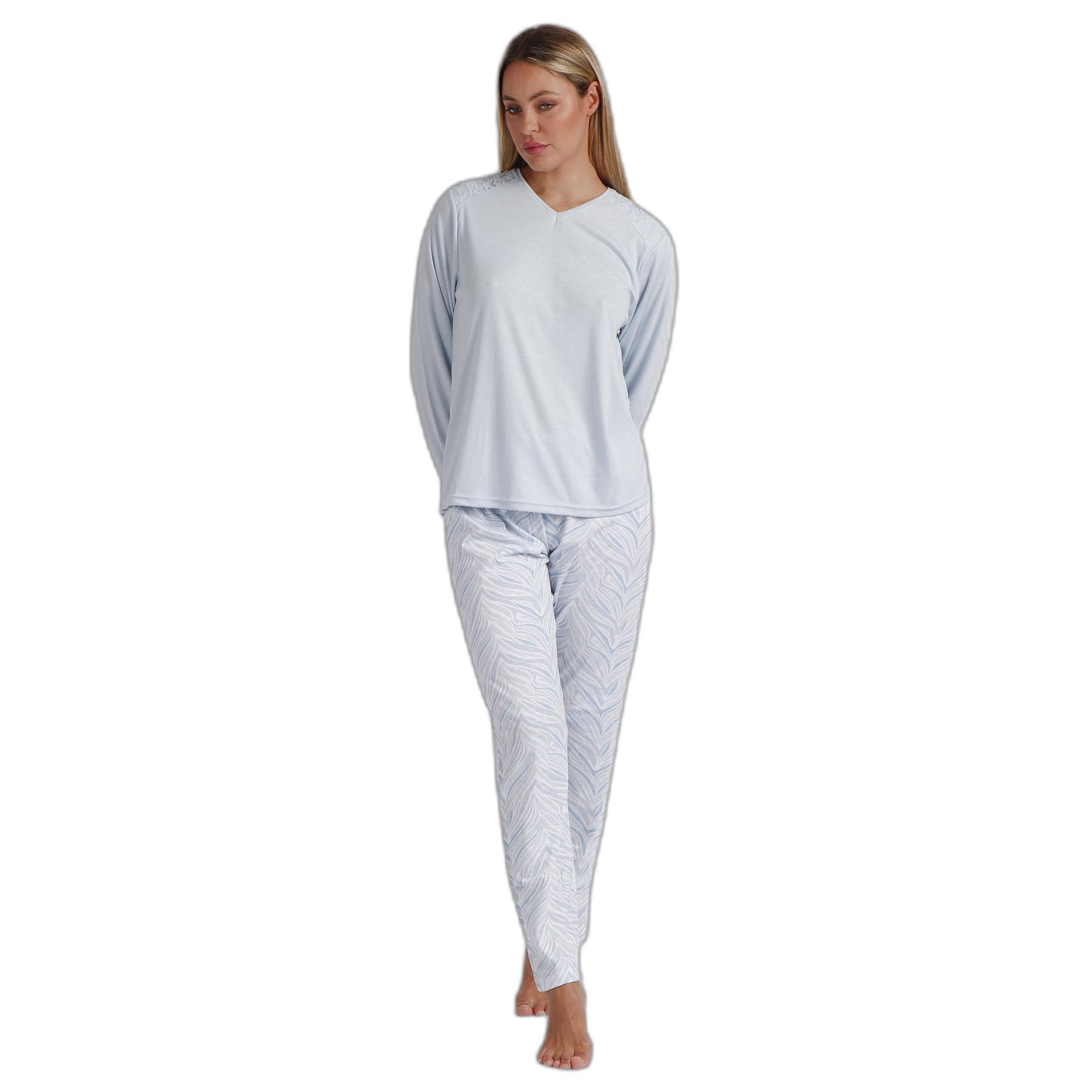 8433623702709 - Damenlangarm-Pyjama Classic Forever Together 8433623702709 - Damenlangarm-Pyjama Classic Forever Together