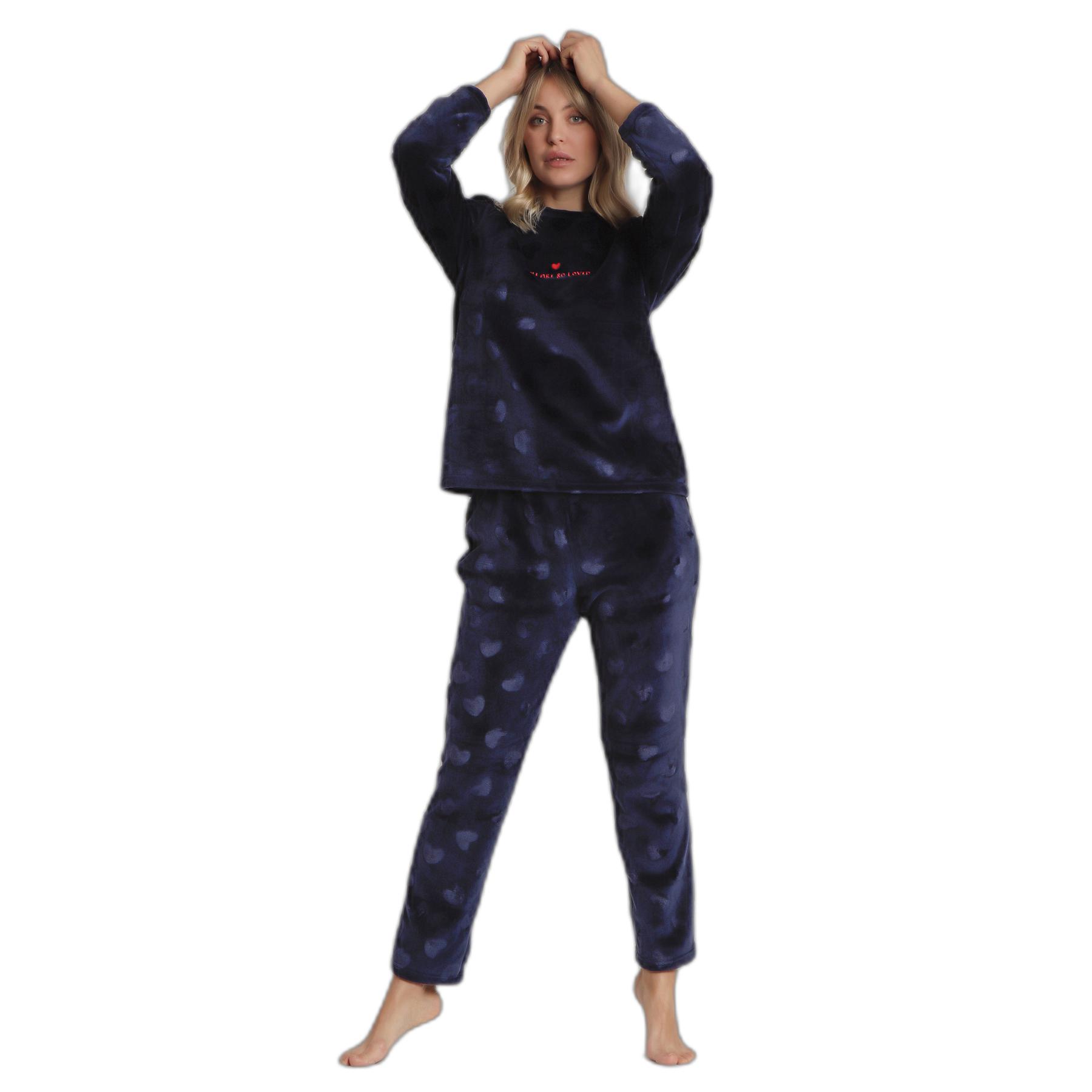 8433623786648 - Damen Langarm-Pyjama Corel You Are So Loved
