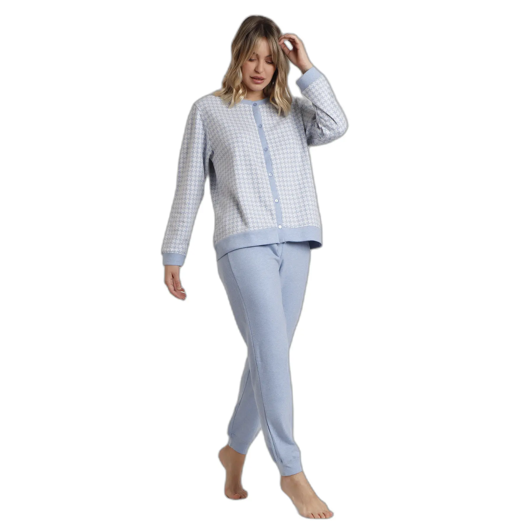 8433623786747 - Damen Langarm Strick-Overall Milano Dream