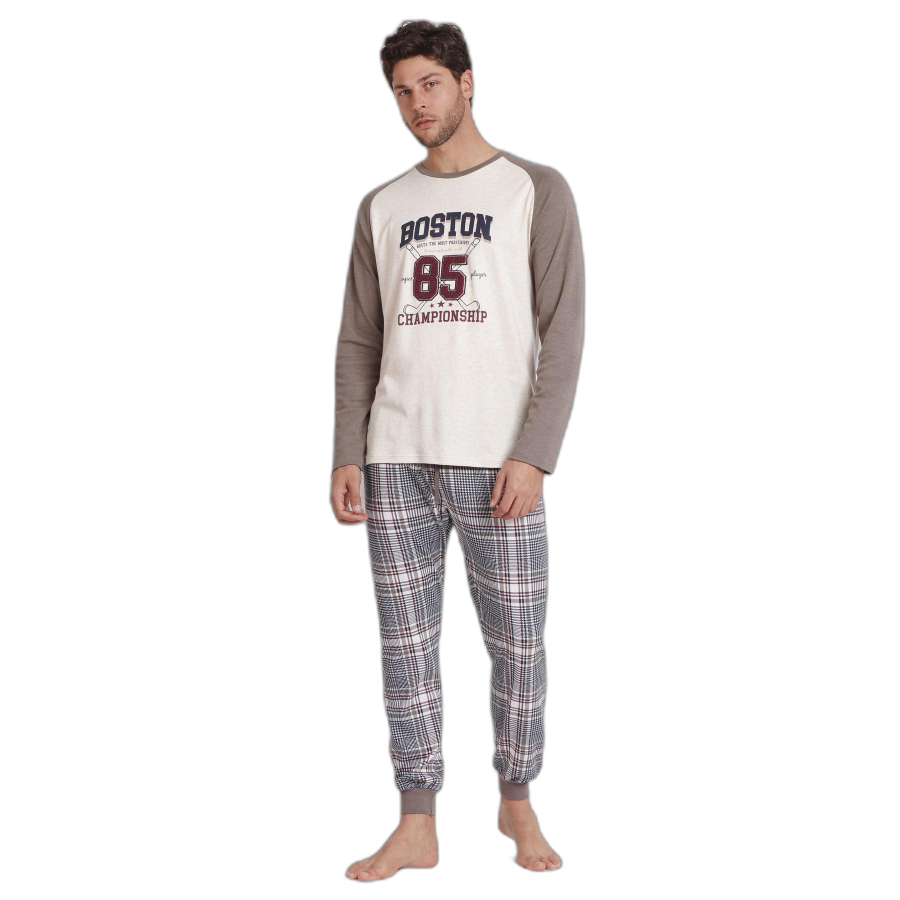 8433623794858 - Pyjama mit langen Ärmeln Boston