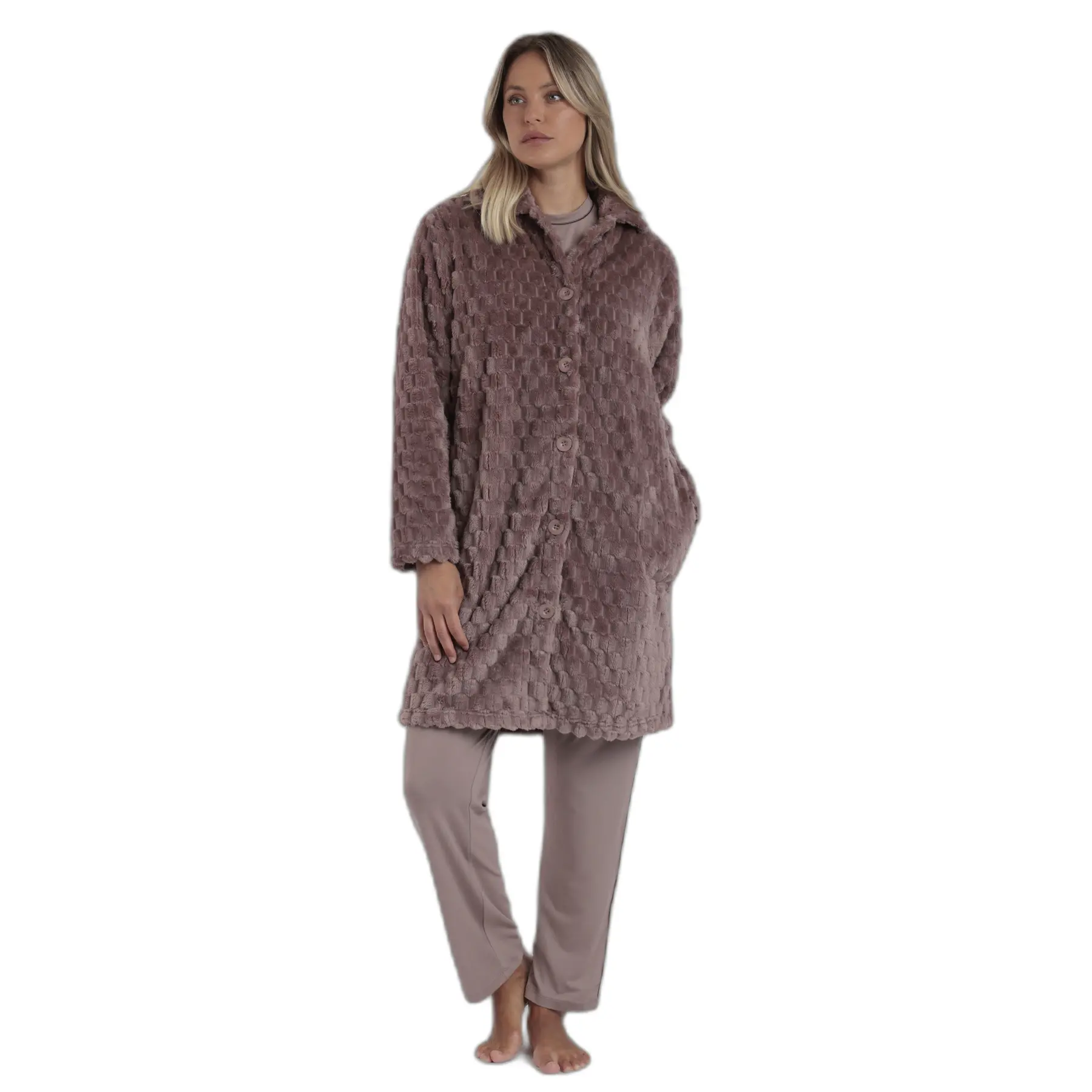 Warm hoodie Damen mit langen Ärmeln Admas Classic Soft Sleep