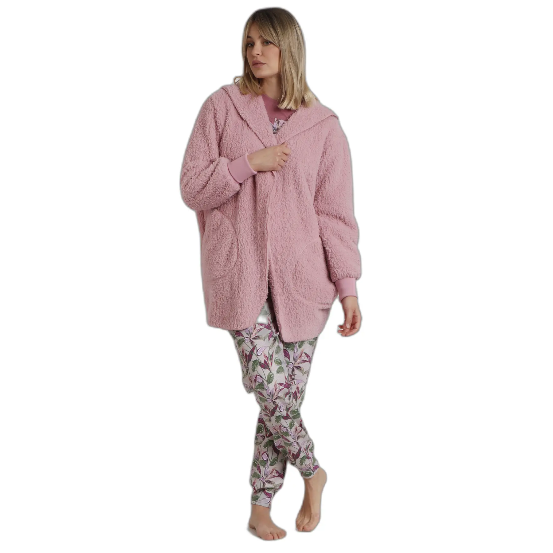 Warm hoodie Damen mit langen Ärmeln Admas Garden Flowers In The Attic