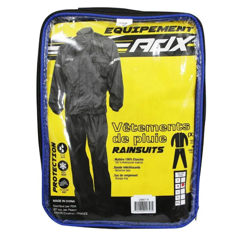 Motorrad-Regenanzug Pack Jacke + Hose ADX Eco