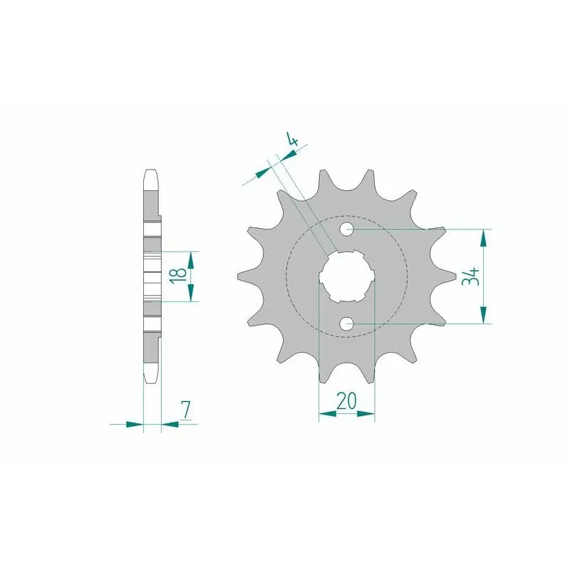 Tandwiel Afam 520 12 T