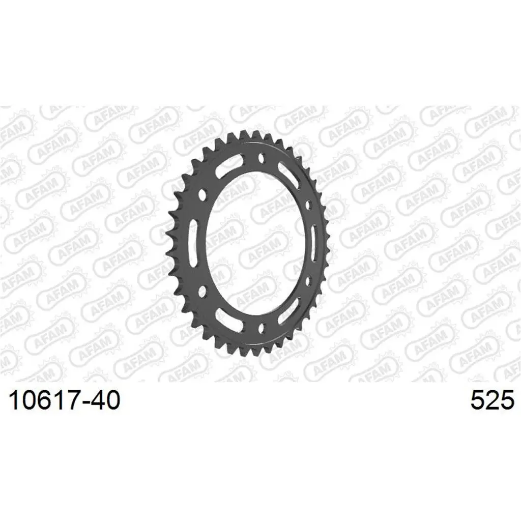 Krone Stahl #525 Afam CBR RR 10617 40T