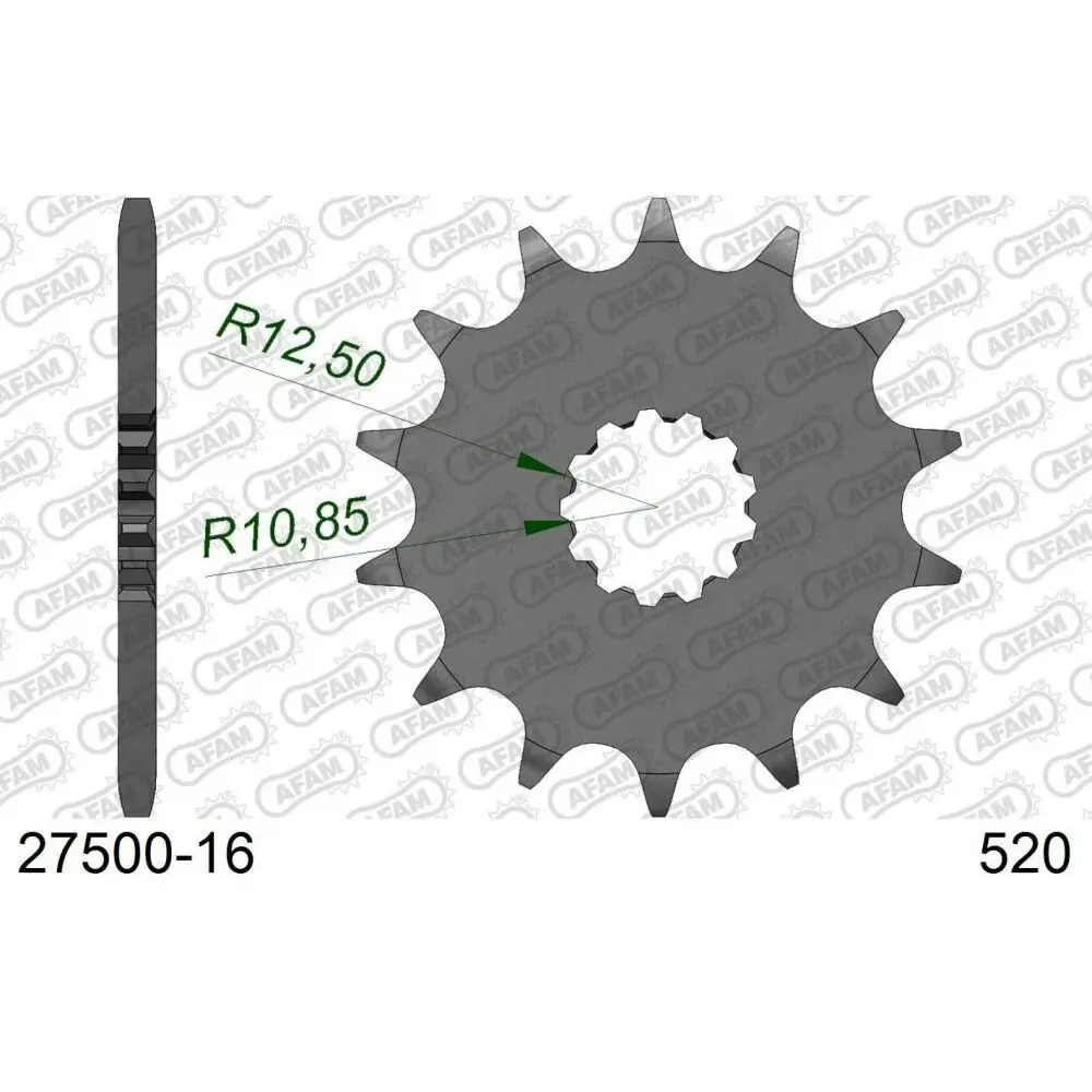 Motorradritzel Afam 520