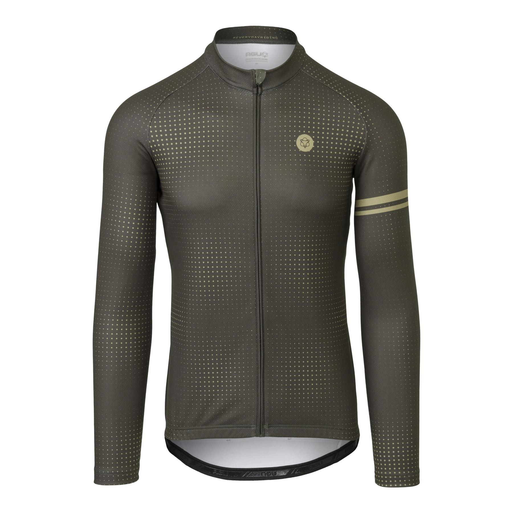 Velo Store - UK Long Sleeve Jersey Agu Pixel Essential | Extra 10% off with Subscription, Postage £16.79 to UK Fedex.