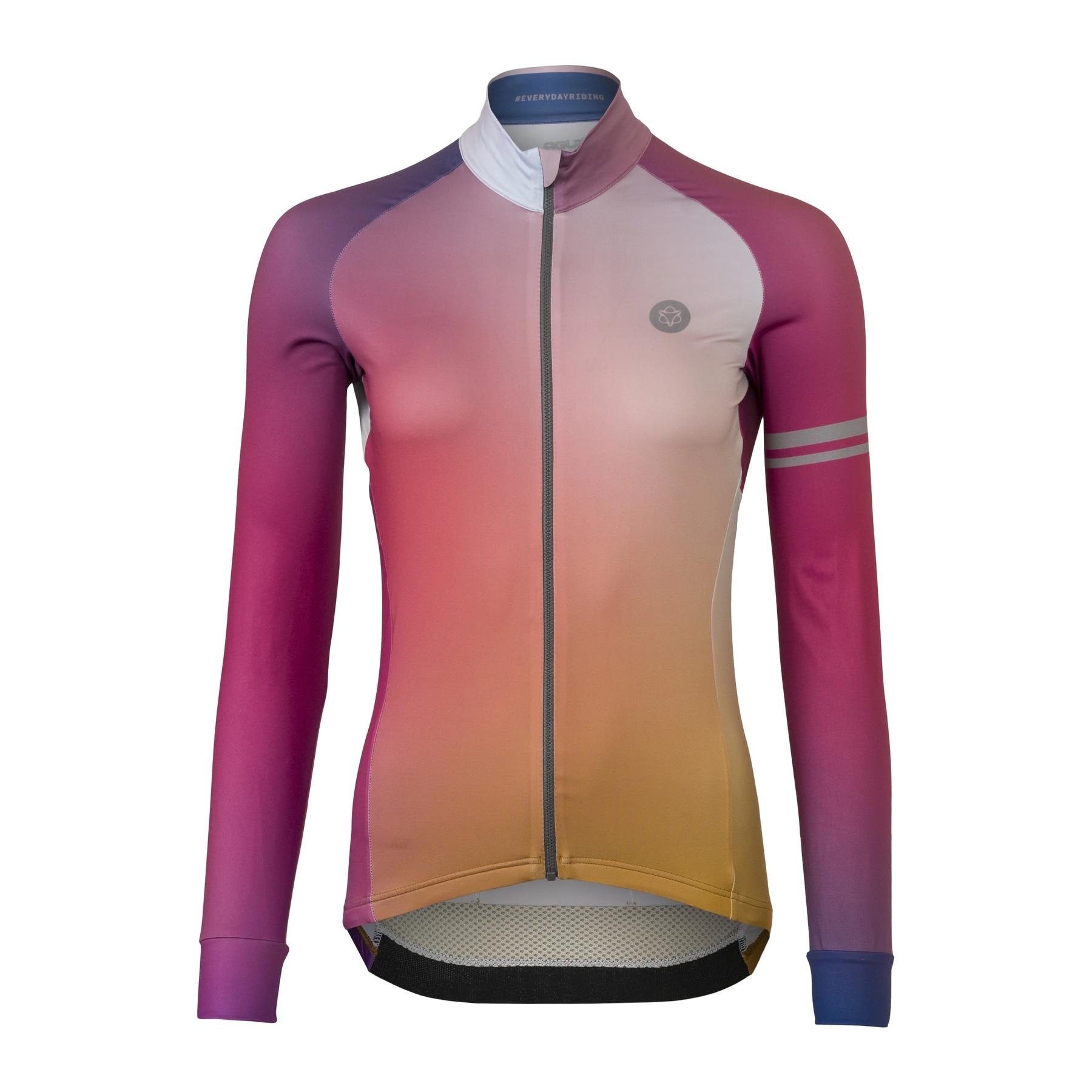 Velo Store - UK Women's Long Sleeve Jersey Agu Performance | Extra 10% off with Subscription, Postage £16.79 to UK Fedex.