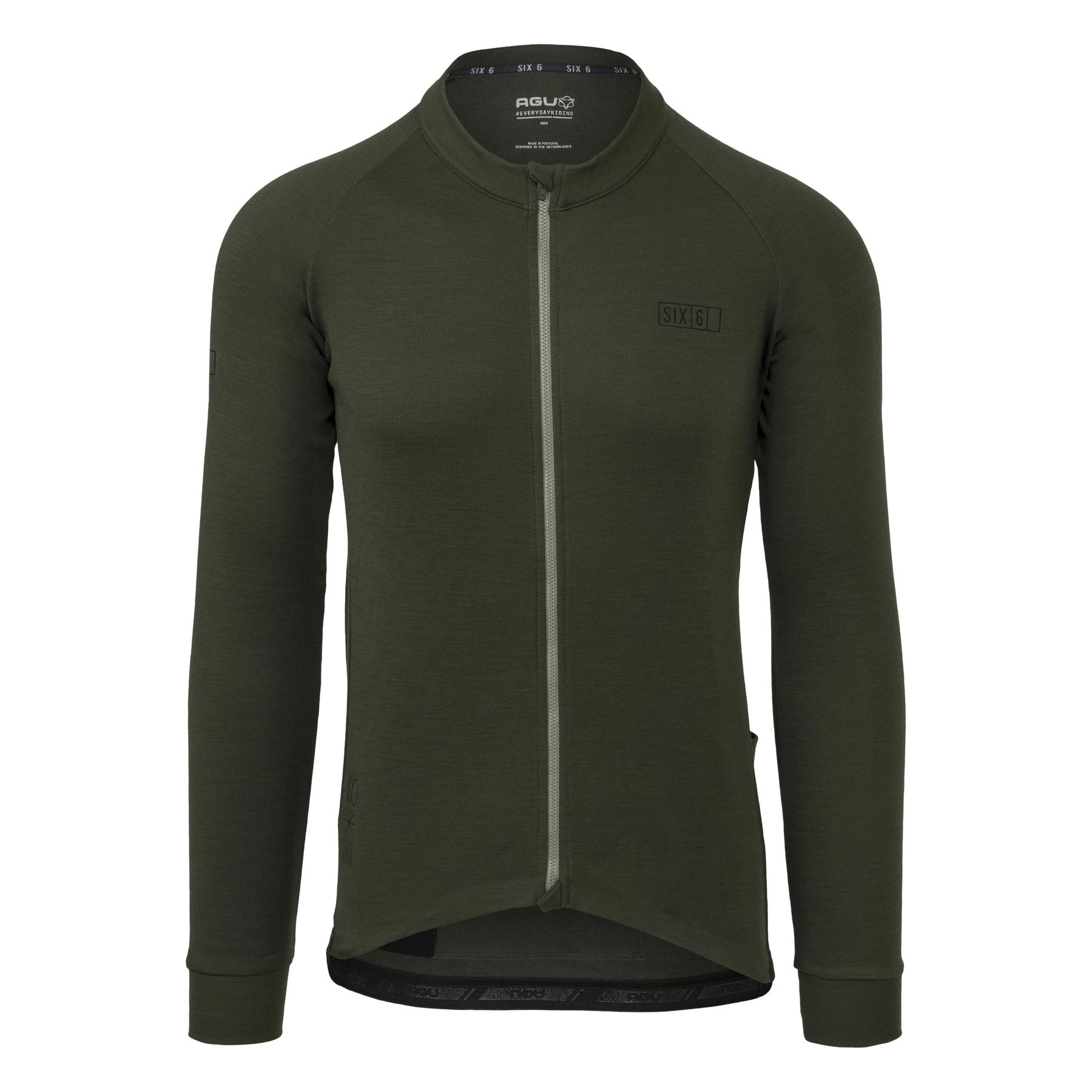 Velo Store - UK Merino long-sleeve top Agu Six6 | Extra 10% off with Subscription, Postage £16.79 to UK Fedex.