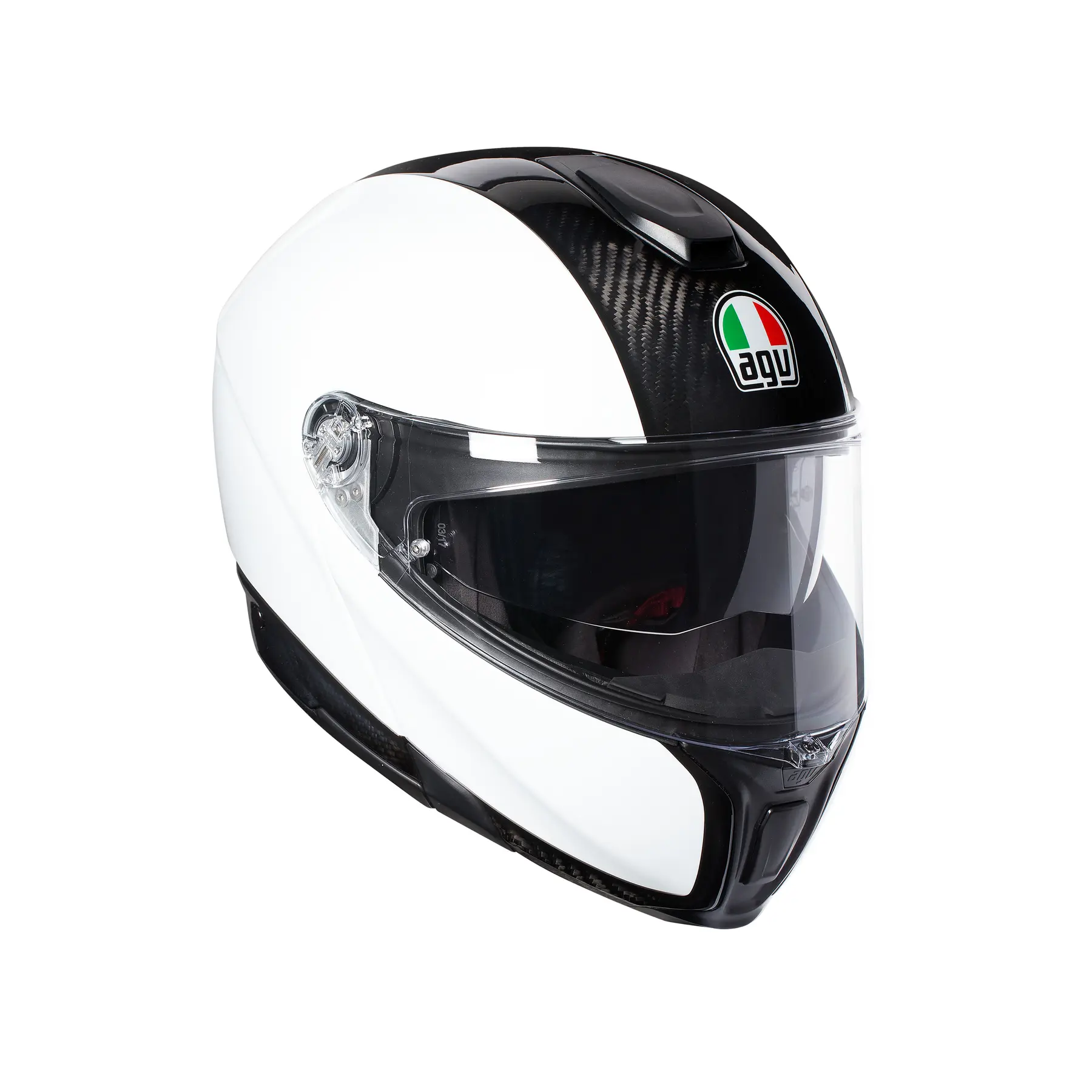 Motorrad-Integralhelm AGV Sportmodular Solid