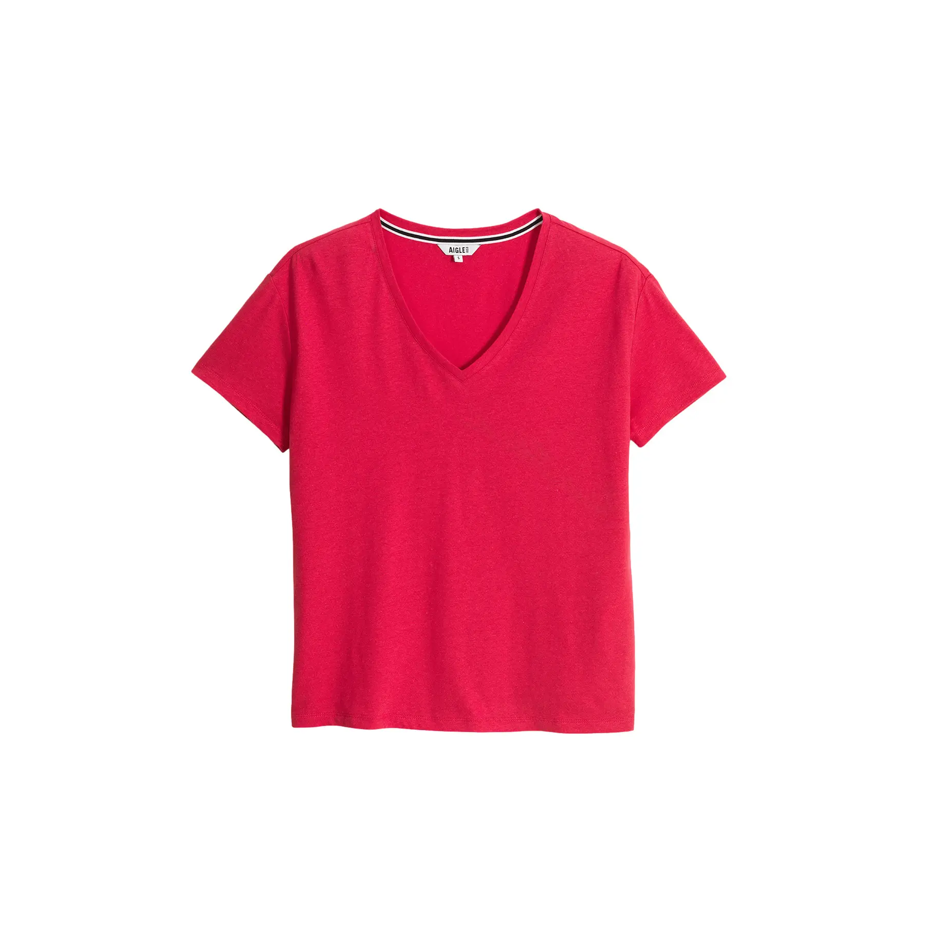 Damen V-Ausschnitt T-Shirt Aigle