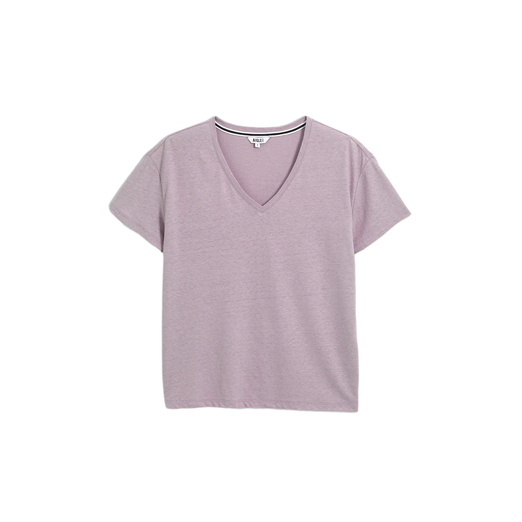 Image of Damen V-Ausschnitt T-Shirt Aigle
