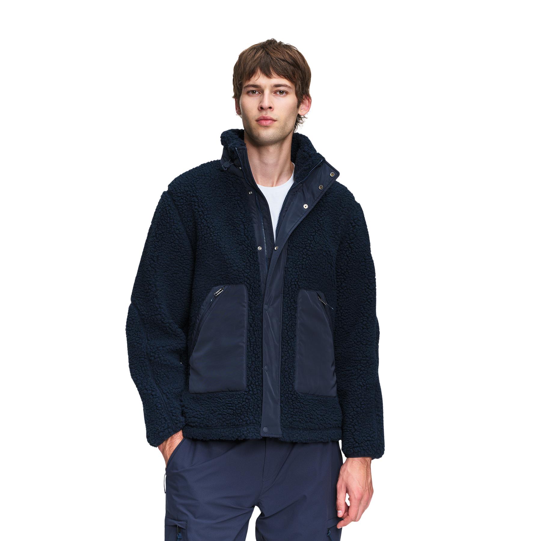 3246579768843 - Windbreaker-Fleecejacke mit Reißverschluss AIW25MFLE008