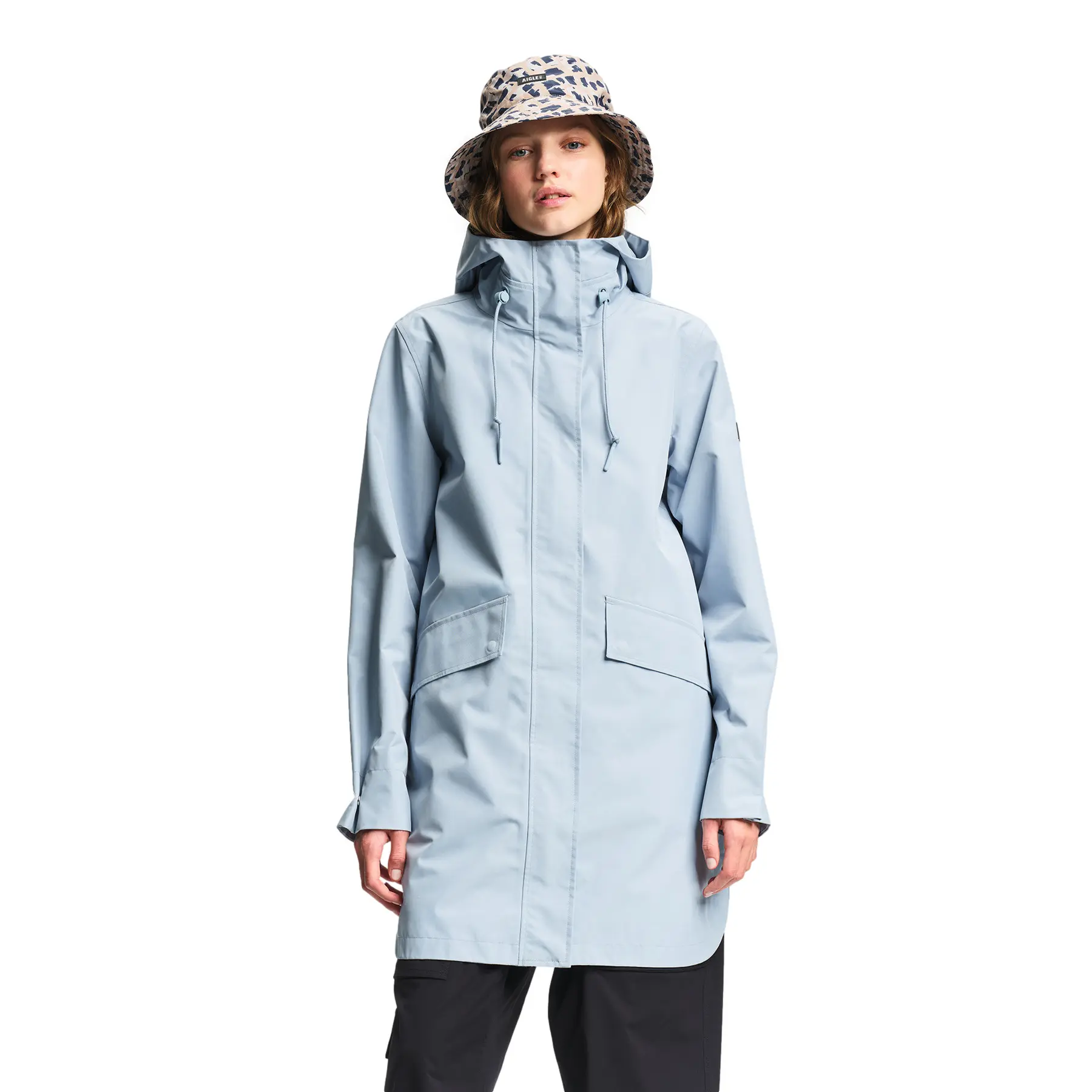 Langer Parka mit Kapuze, Damen Aigle Gore-Tex