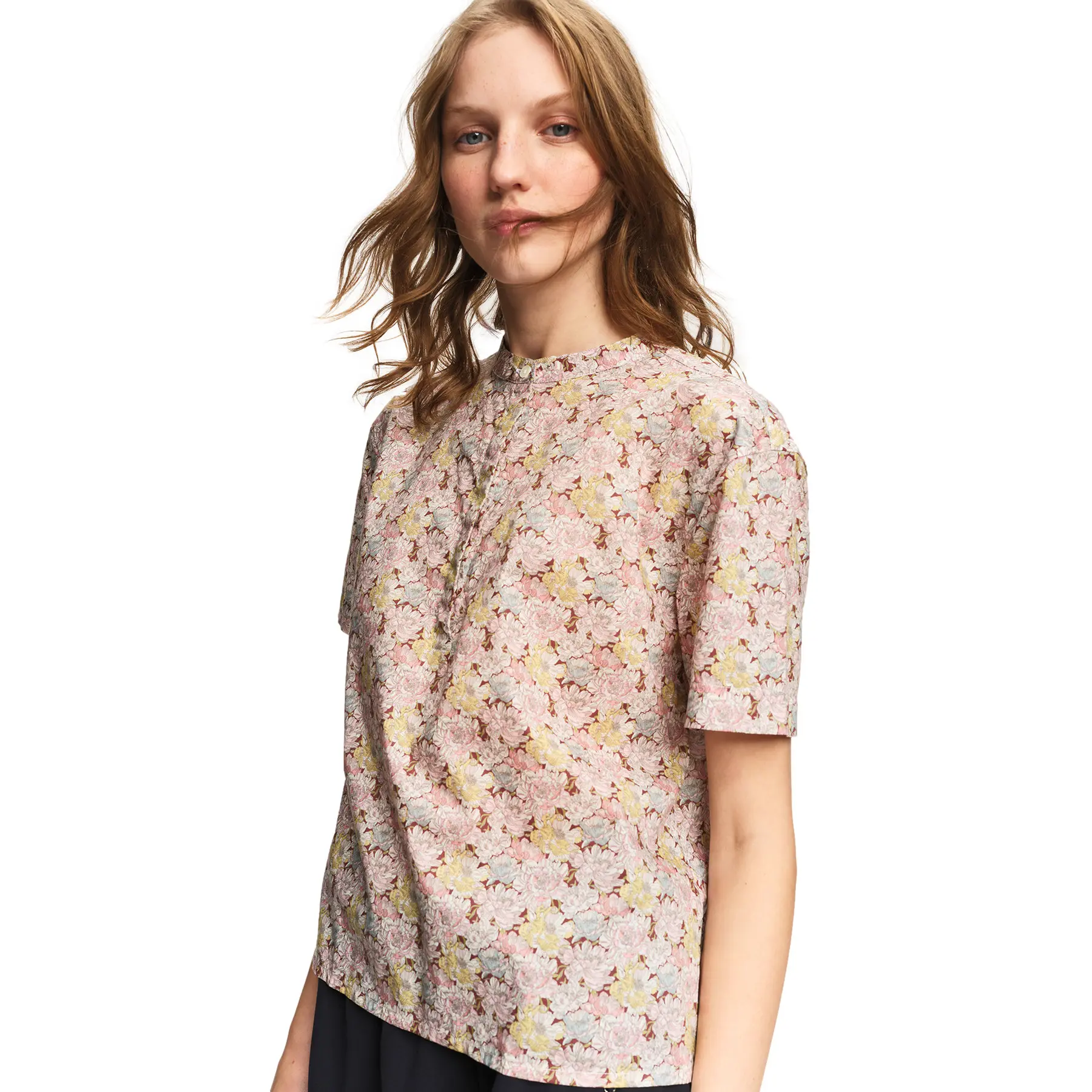 Camicia in cotone donna