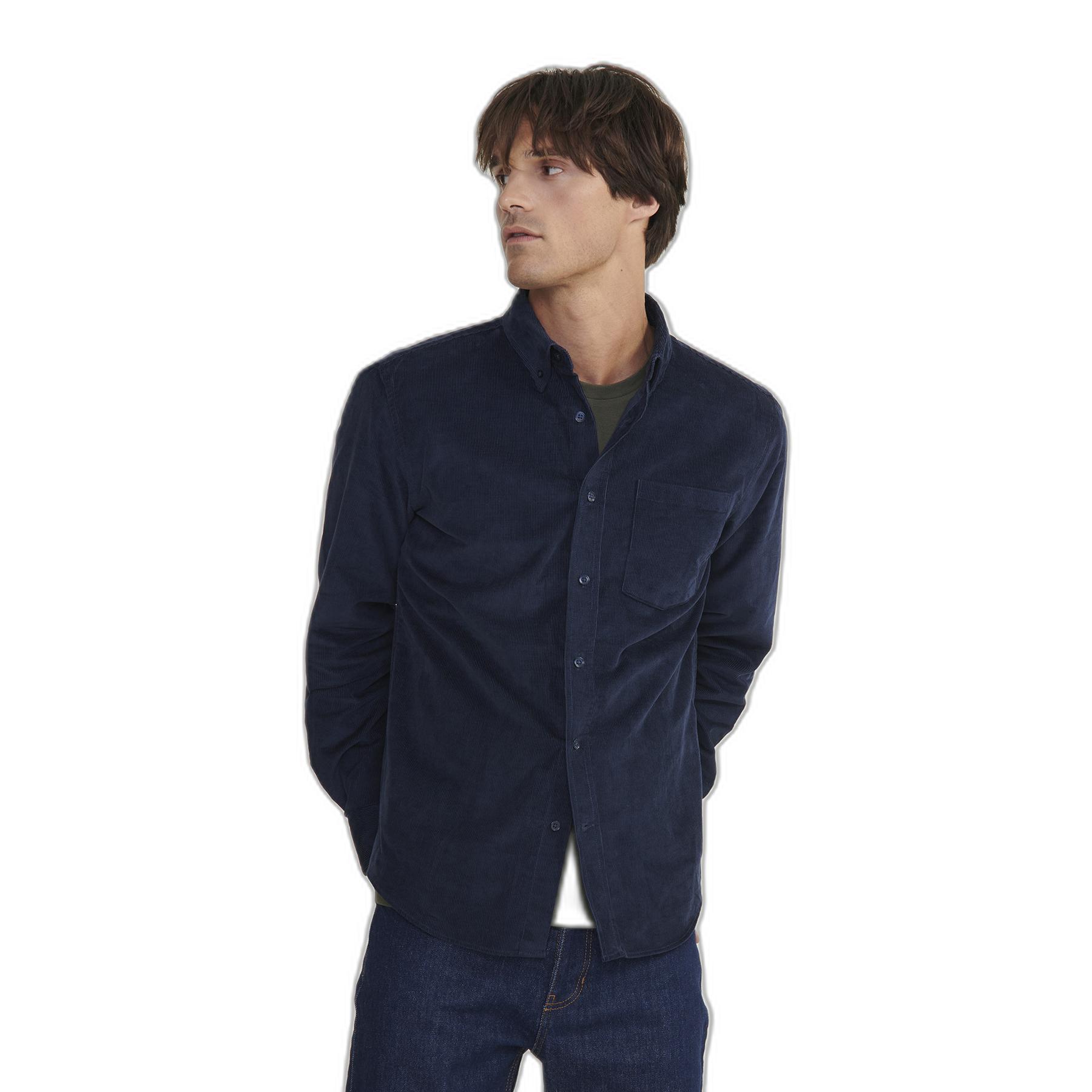 3246579173722 - Samthemd mit Taschen Langarm Aigle