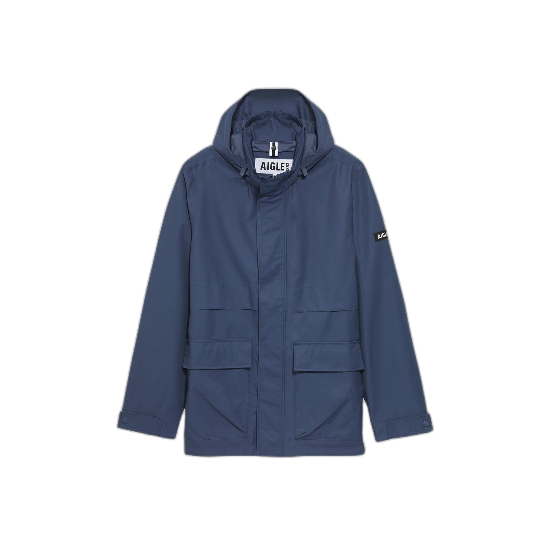 3246579624651 - Mittellange wasserfeste Jacke mit Kapuze MTD®