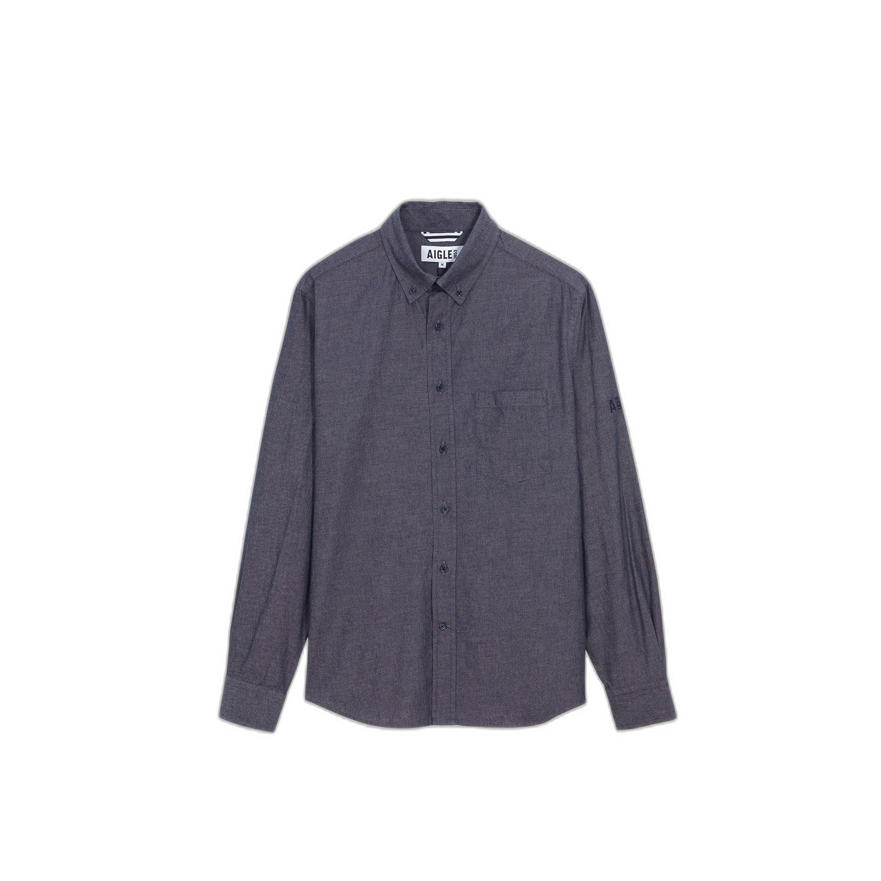 3246579356613 - Hemd langarm Chambray