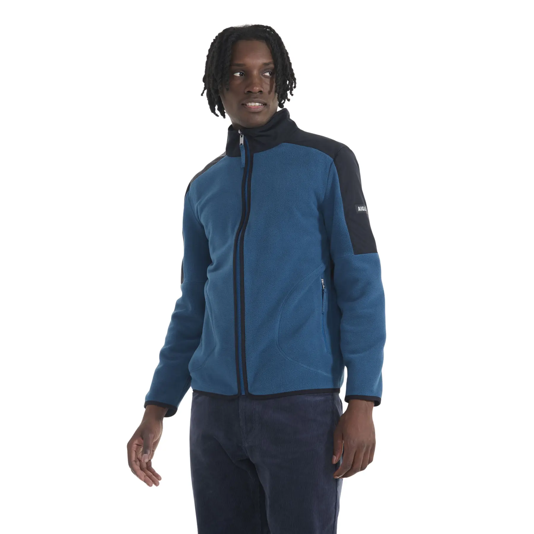 3246579468033 - Mikrofleece mit Reißverschluss Polartec T-Kit