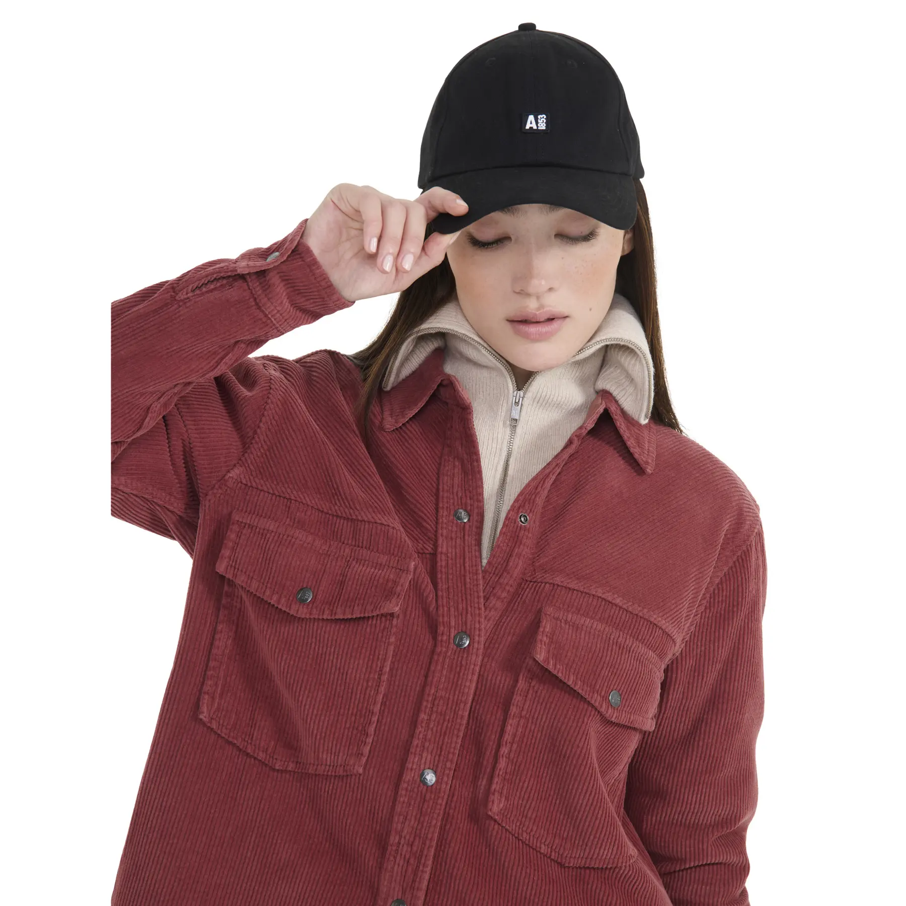 3246579482879 - Surchemise aus Samt Damen AIW24WSHI003