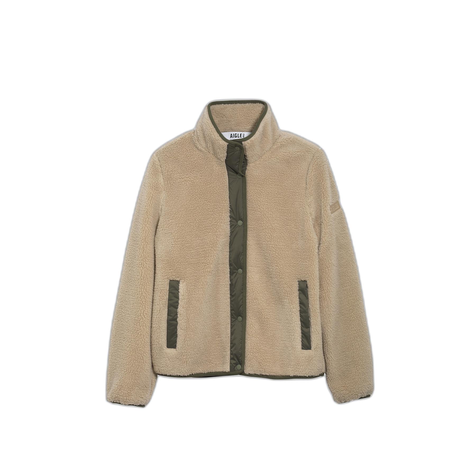 Pile sherpa bicomponente da donna